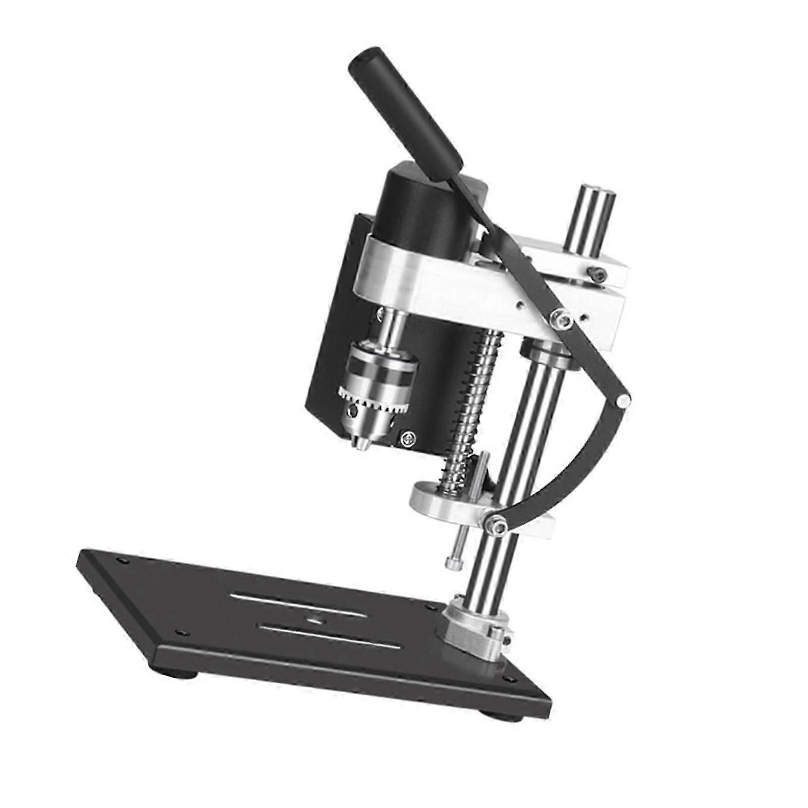 2025 Mini Bench Drill Press Stand Variable Speed Portable Electric Benchtop Drilling Machine Precise Drill Workbench for Repair DIY Drilling Wood Plas