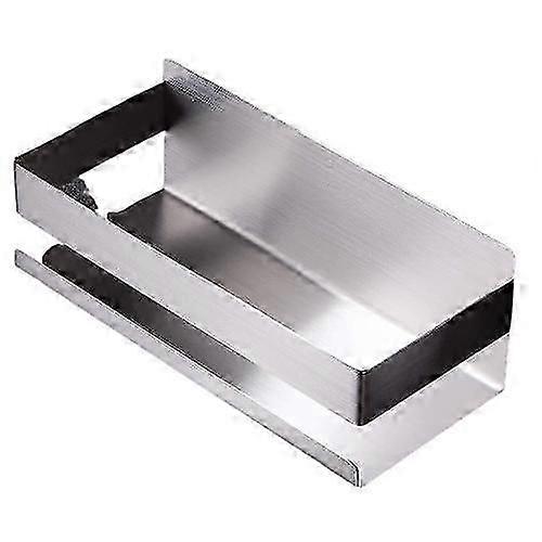 シャワースタンドなし掘削ステンレススチールシャワーバスケット自己接着バスルーム