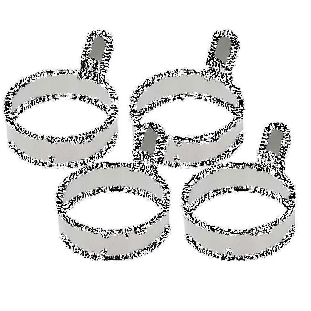 4個の卵フライリングステンレス鋼オムレツモデルパンケーキリング丸揚げポーチ型