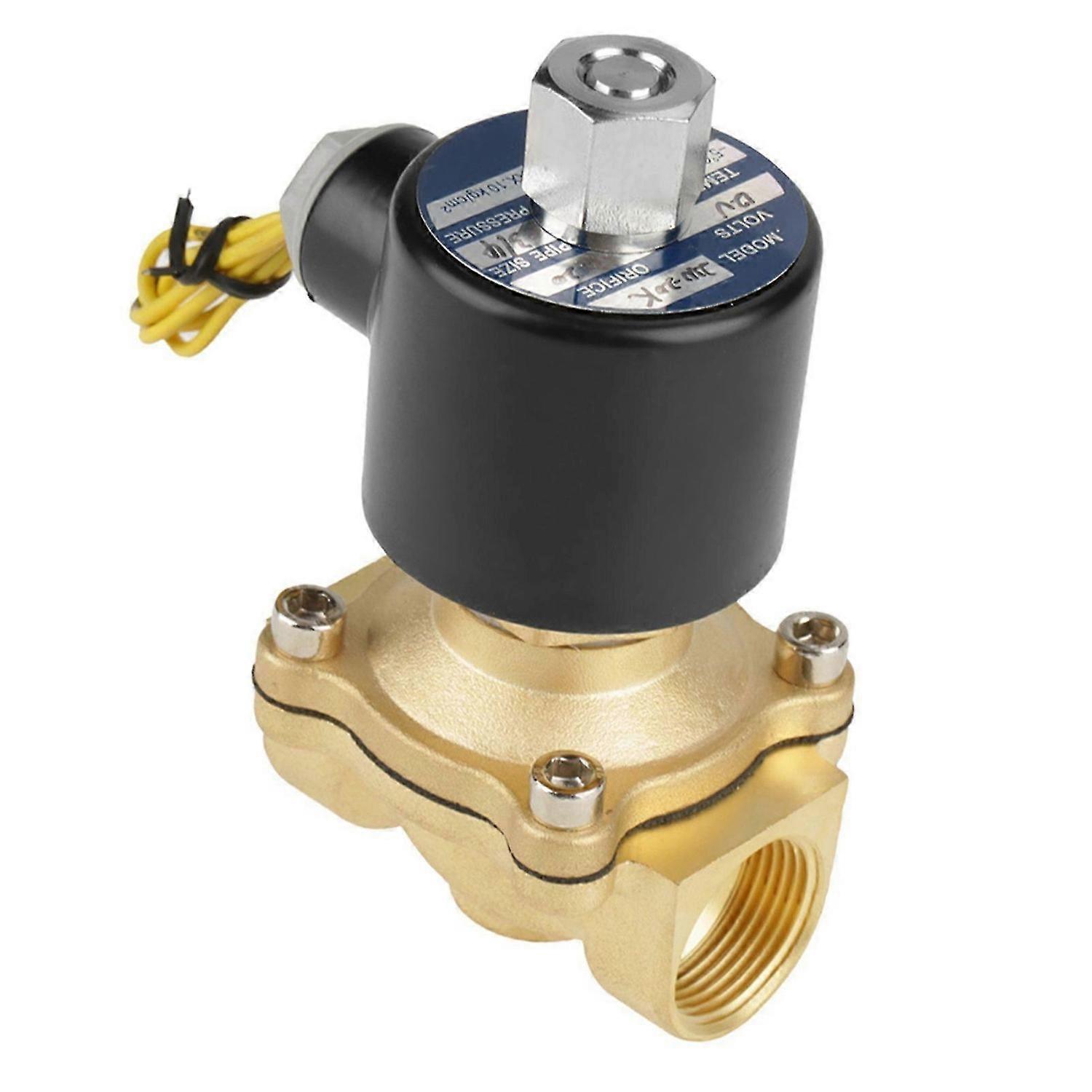 High quality 2W200K-20 Normally Open 2-Way Pipeline Brass Sole Valve 6-Point Trap N/O