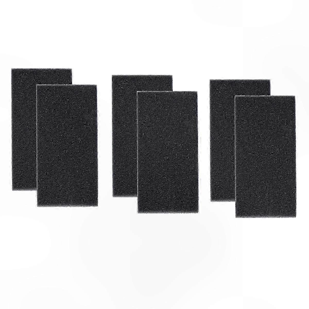 6-Pack Replacement Sponge Filter Mats for Dryers Compatible with Multiple Models