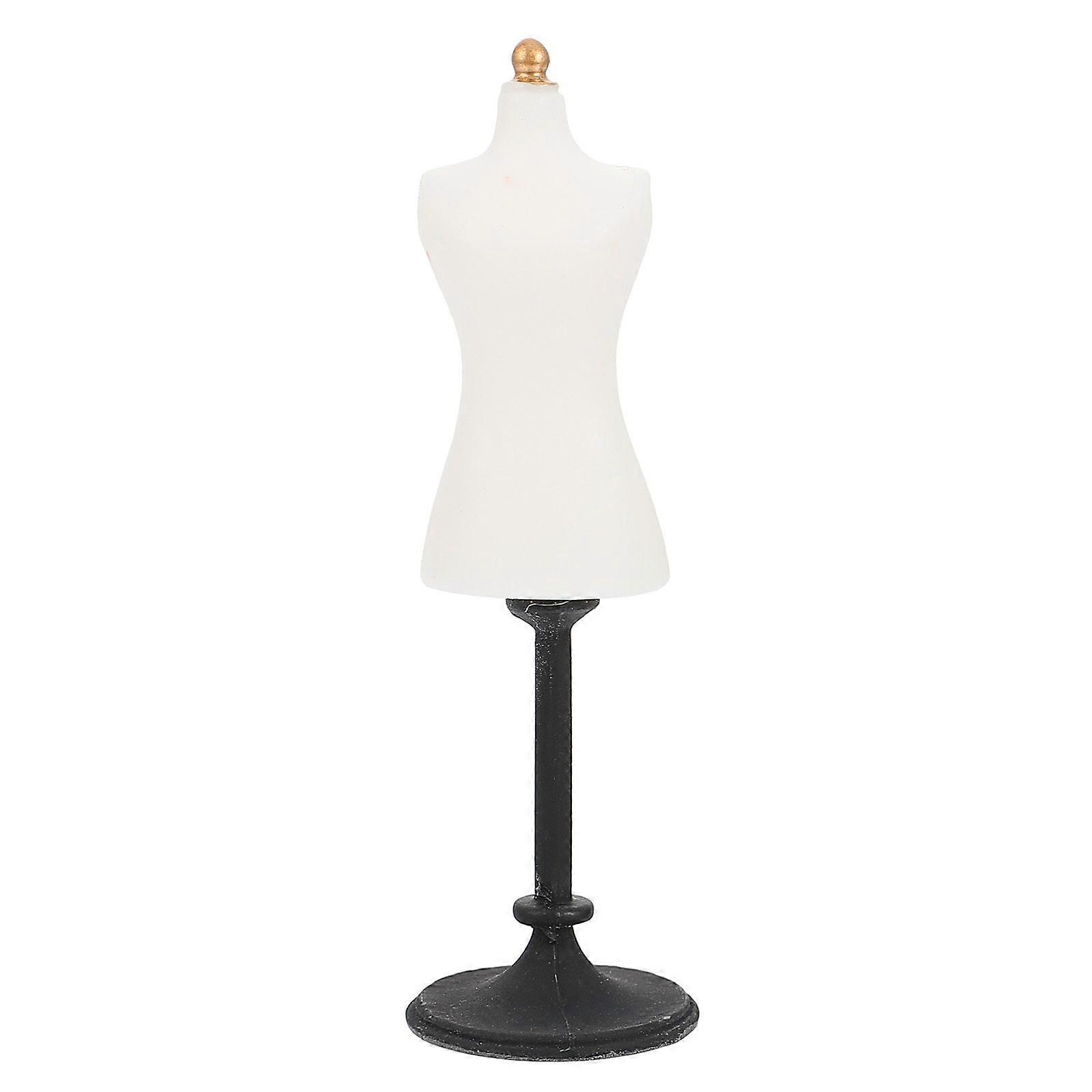 Mini Manequim Modelo Mini Boneca Vestido Forma Boneca Pequena Vestido Corpo Manequim com Base