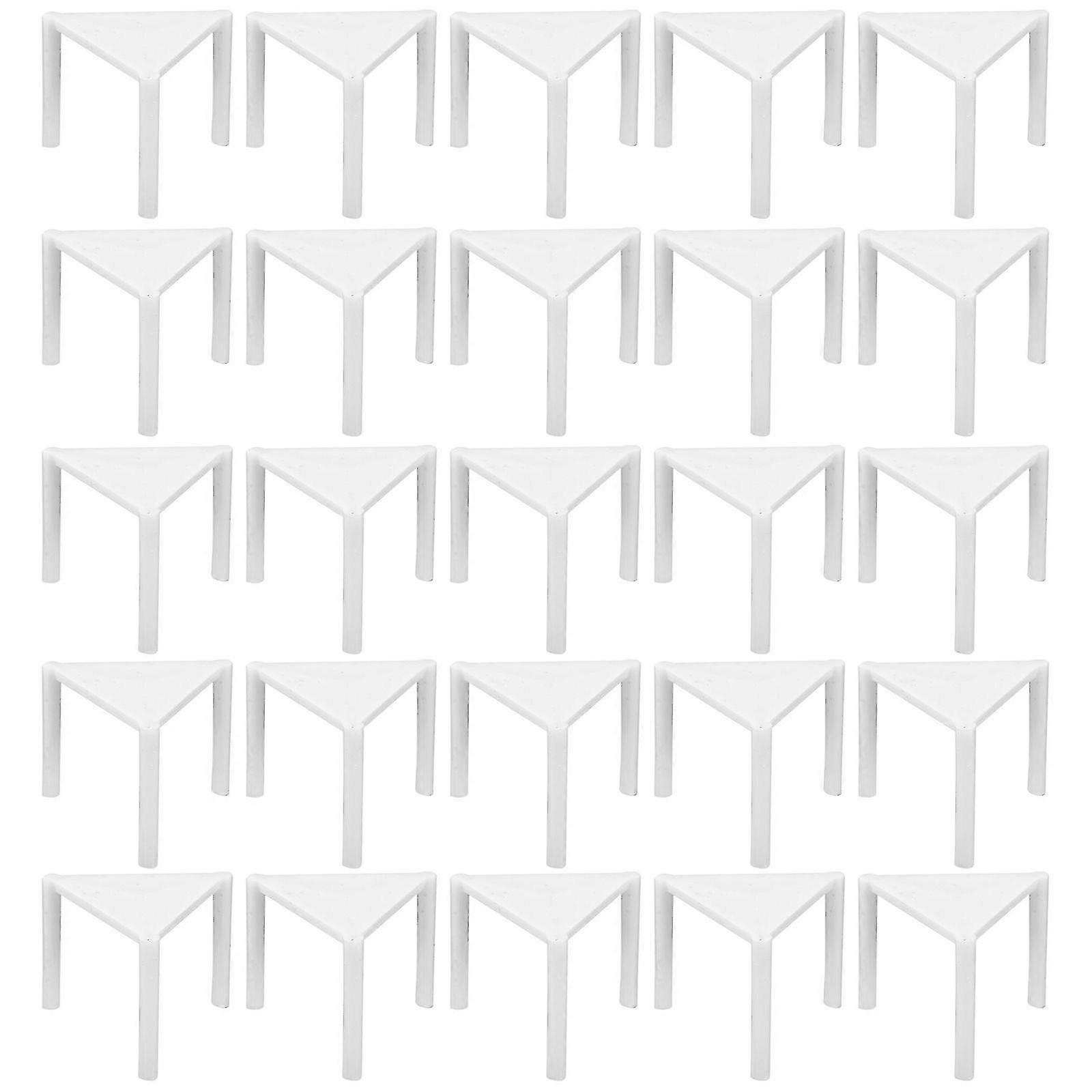 2025 100Pcs Pizza Saver Stands Pizza Support Plastic Tripod Rack Baking Supplies
