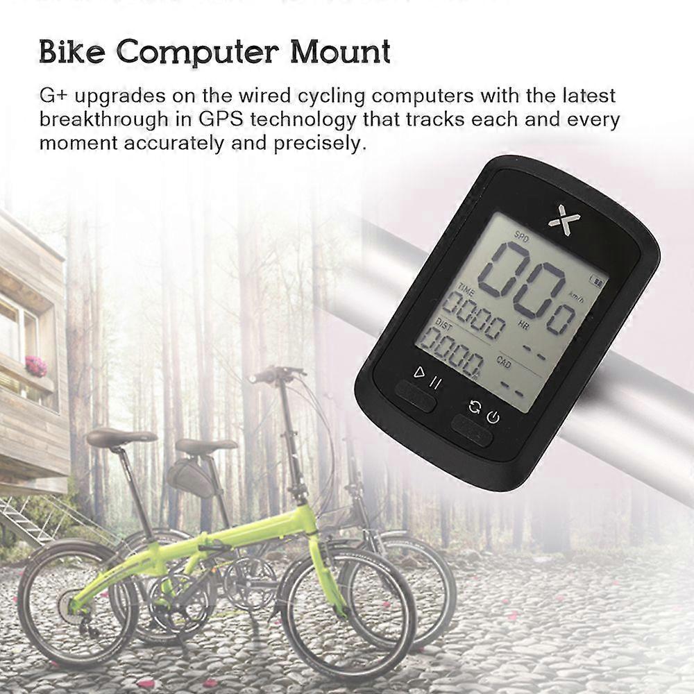 Bike Computer G+ Wireless GPS Speedometer Waterproof Road Bike MTB Bicycles Backlight Bt ANT+ with Cadence Cycle Computers