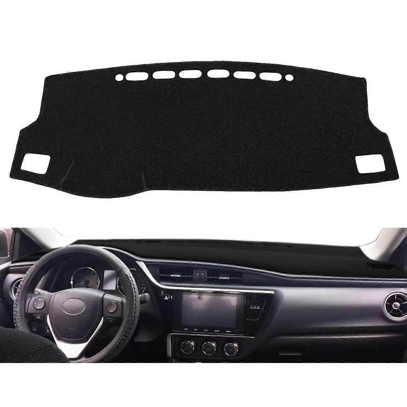 For Toyota Corolla 14-18 Car Central Control Dashboard Cover Automobile Instrument Panel Dashboard Cover