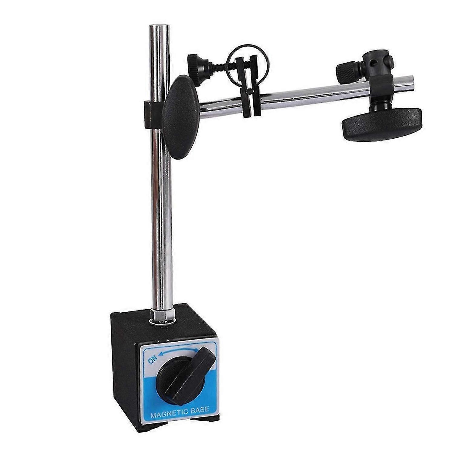 Dial Indicator with Magnetic Base Holder Fine Adjustable Long Arm