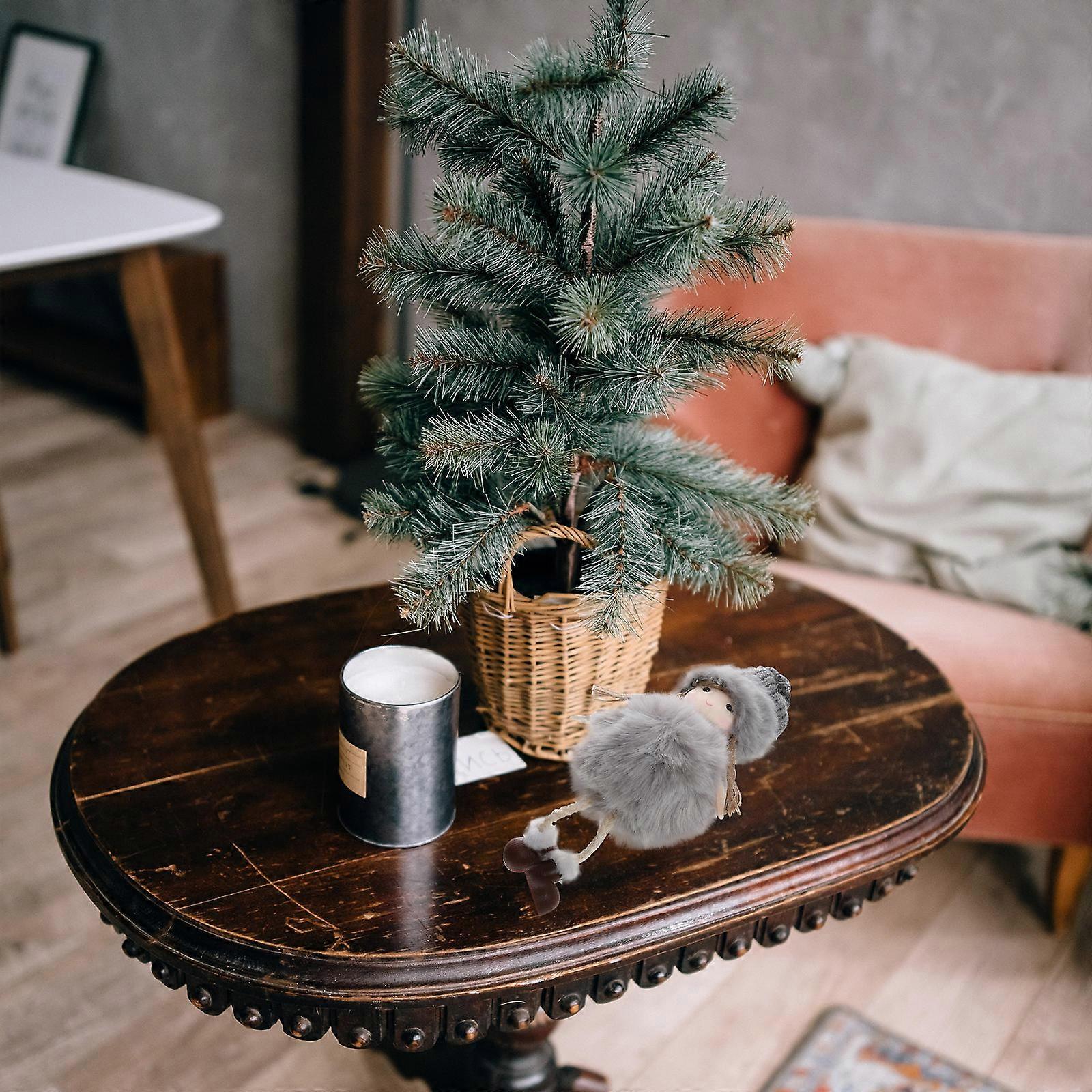 Angle Pendant Charm for Gift Grey Cotton Plastic Material 1Pc