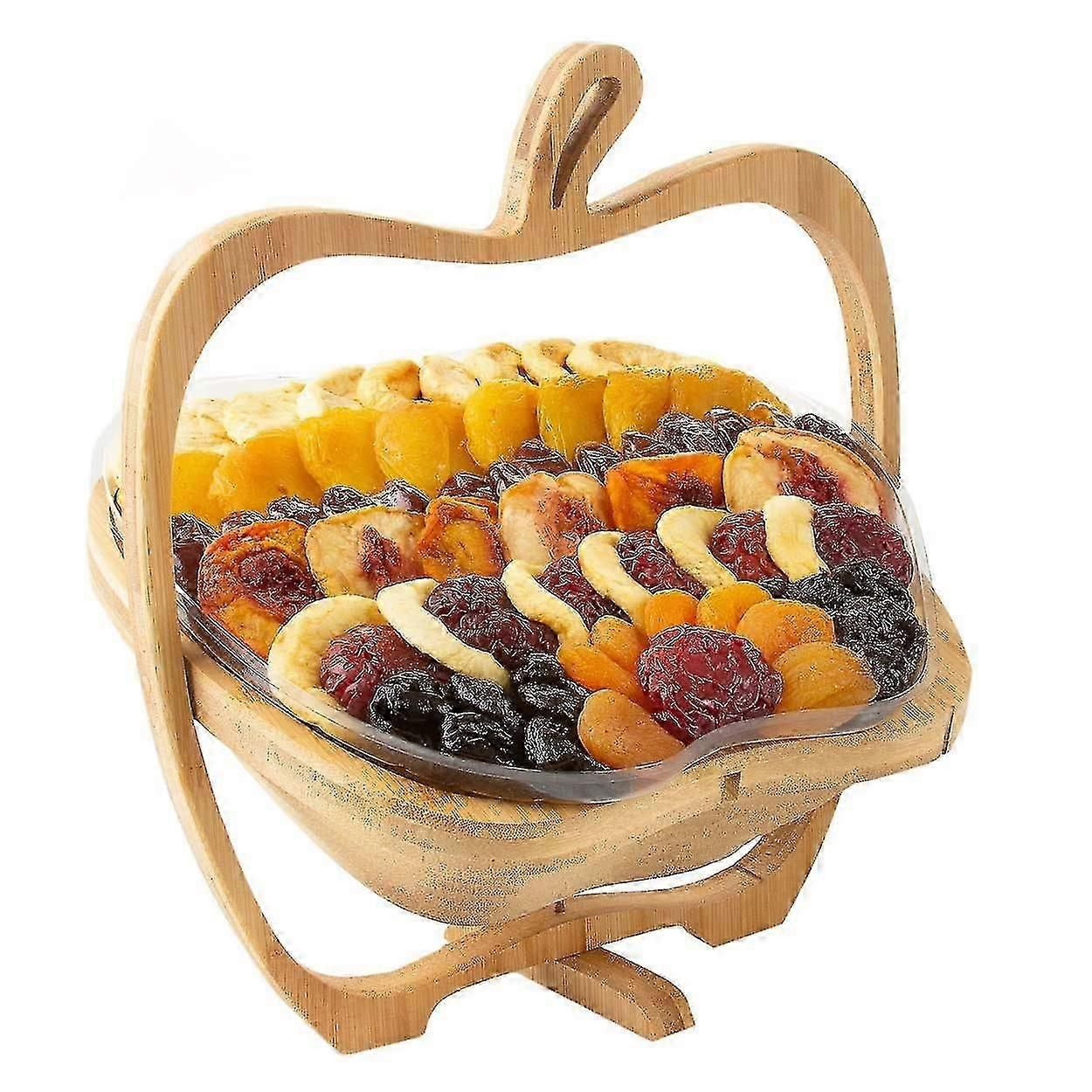 Nuts Dried Fruit Gift Basket | Healthy Huge Assortment Of Dried Fruit Gourmet Holiday Gift | Gift For Easter, Ramadan, Birthday, Corporate Tray, Mothe
