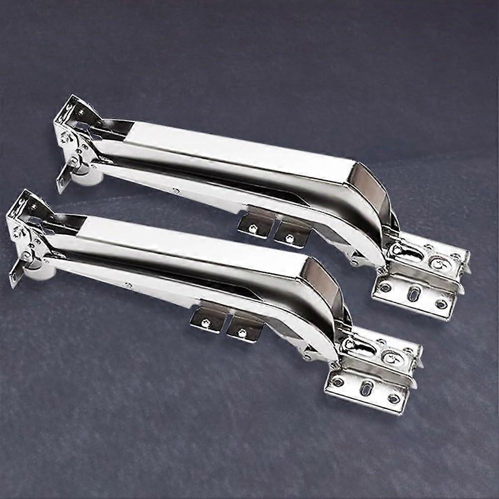 Sliding Wardrobe Folding Cabinet Door Hinge With Damping And Silent Slide Rail, Cold Rolled Steel Hinge, 2Pack