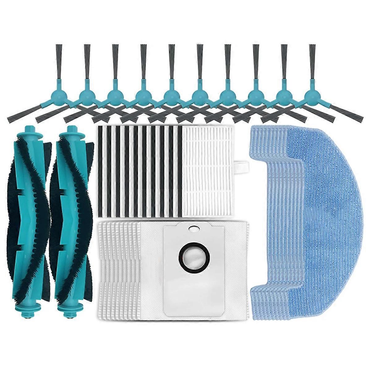 For 2499 Ultra Base Main Side Brush Filter Mop Cloth Dust Bag