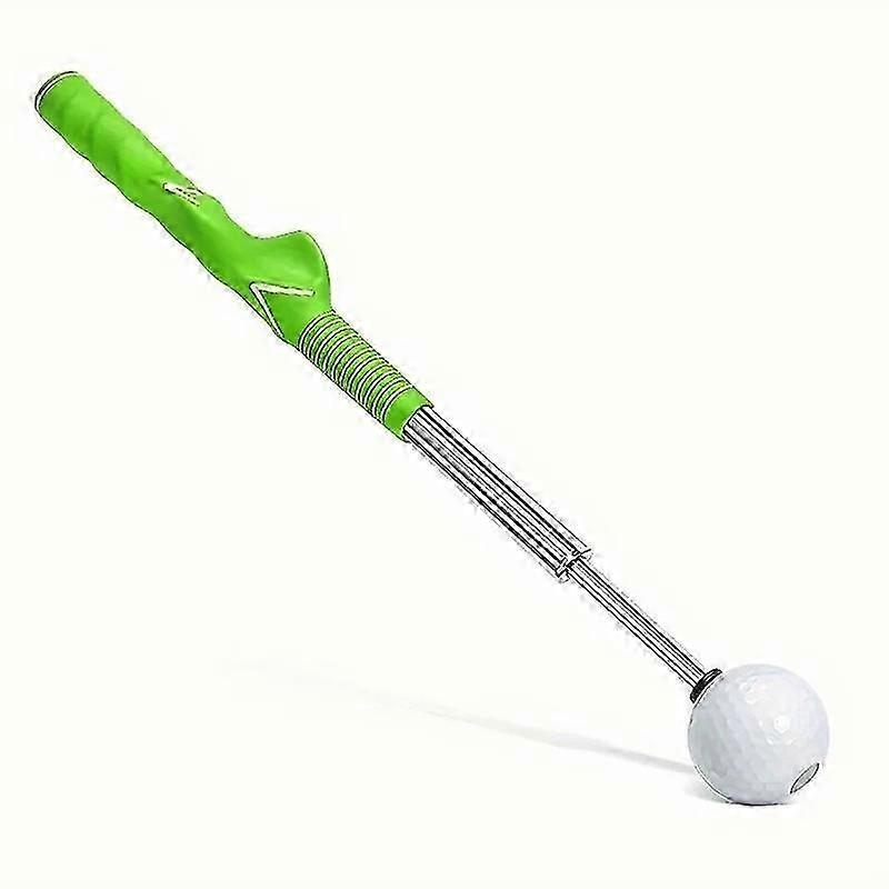 Rhythm Click Sound Telescopic Warm Up Golf Swing Trainer Correcting Gesturer Training Aid for Tempo 