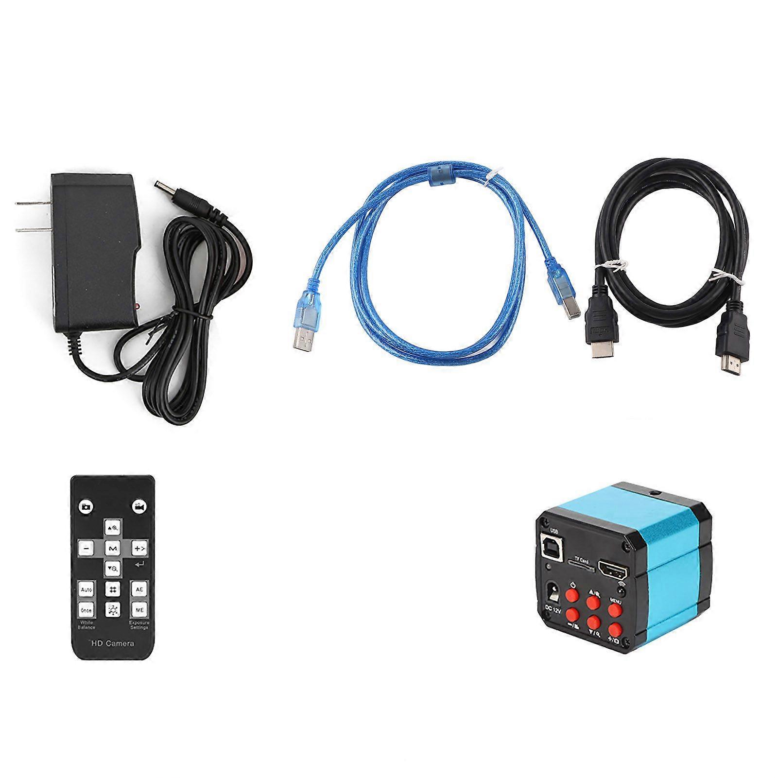 KP-2307V 21MP Industrial Microscope Camera High Definition Industrial Camera for LaboratoryUS Plug 100-240V