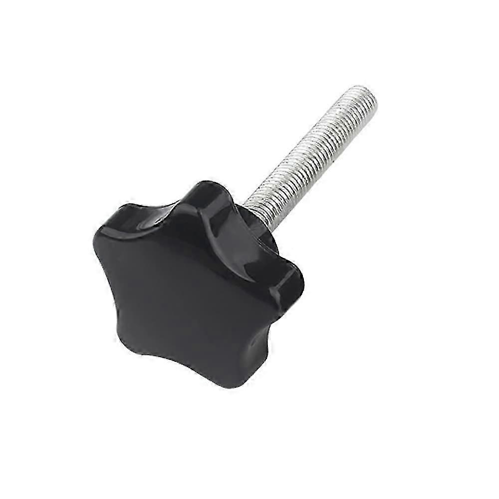 10pcs M8 x 60mm Star Knurled Knob Screw Clamp Knob Head Diameter 38mm Knobs Nut Screw Thread Replacement Machine Handle Machine Screw