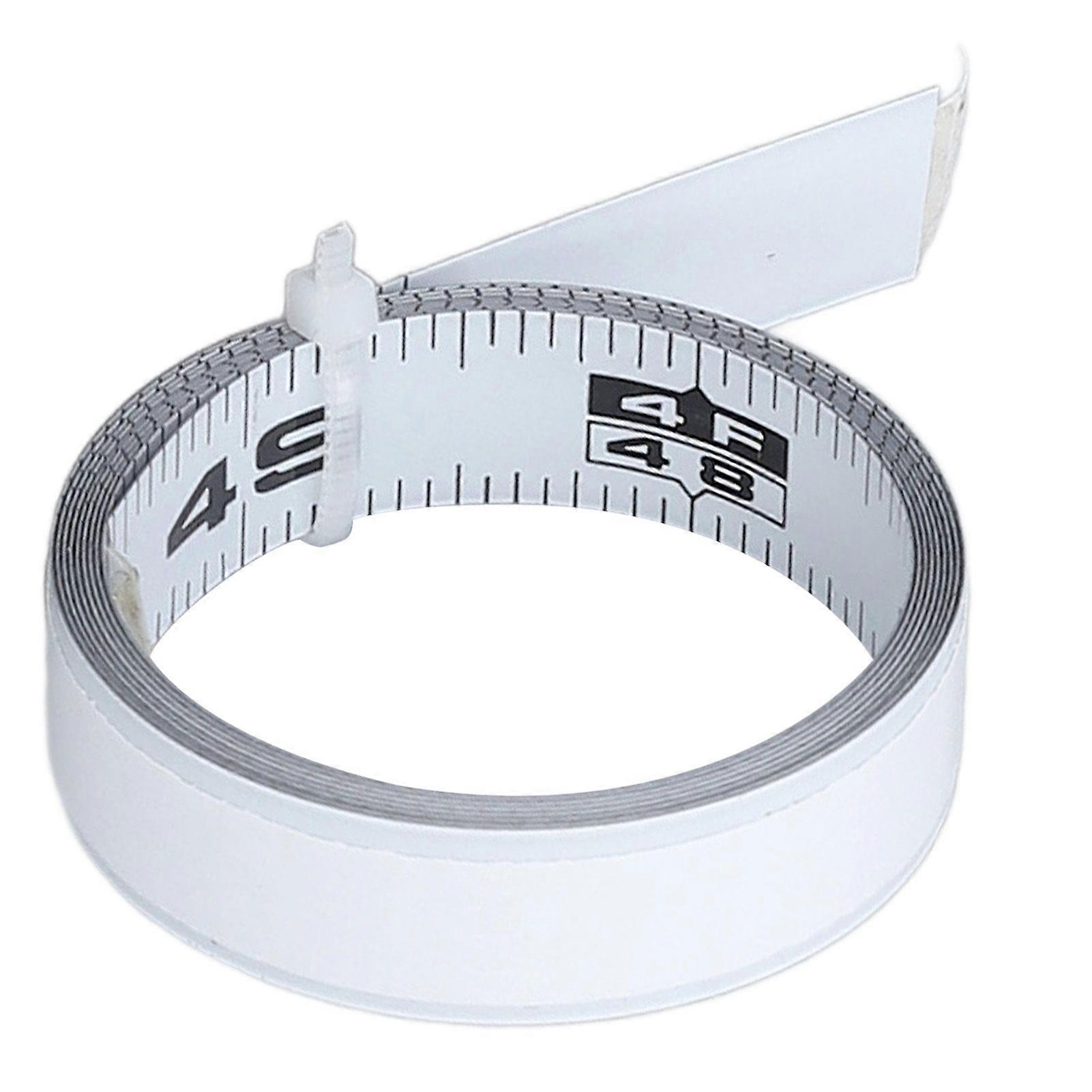 Adhesive Measure Tape 4FT 48 Inch Right To Left Carbon Steel Adhesive Measuring Tape for Saw Table Workbench