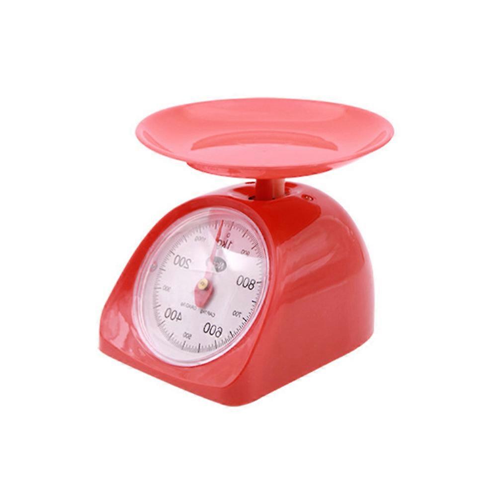 Kitchen Scale Retro Round Accuracy Food Scale for Kitchen 2Pcs