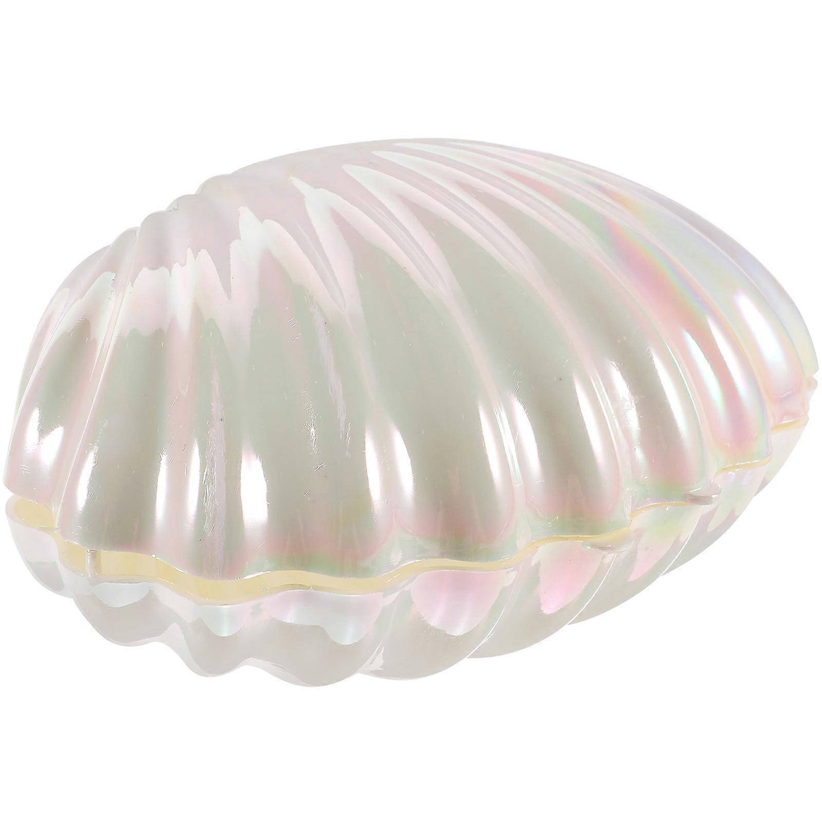 Candy Table Container Plastic Shell Box for Storage 4Pcs