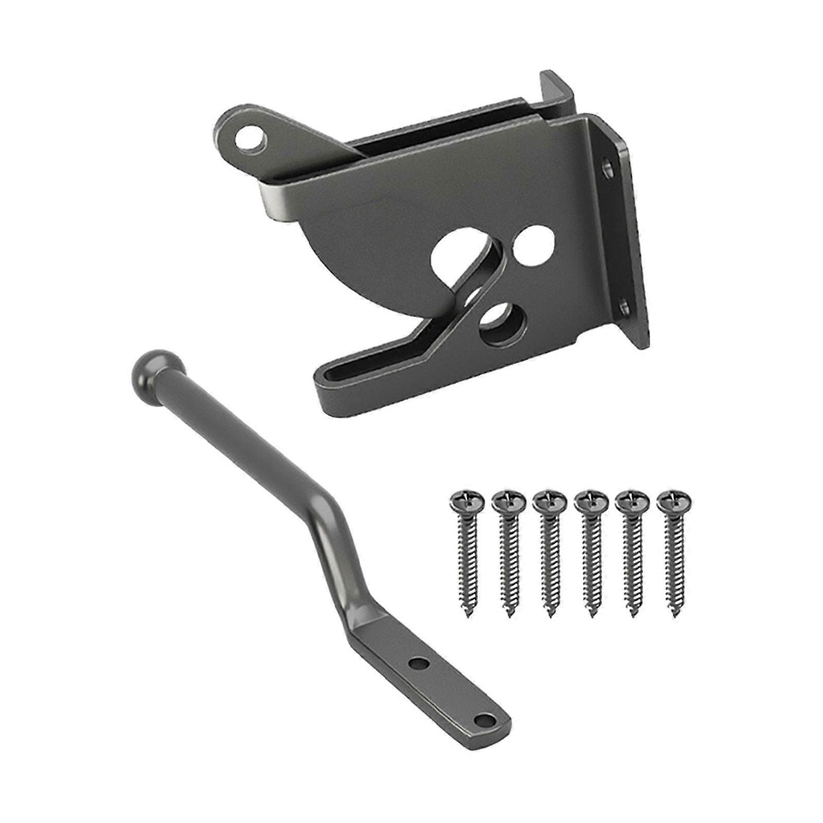 Fence Gate Latch Self Locking Courtyards Heavy Duty Versatile Barn Door Lock Long