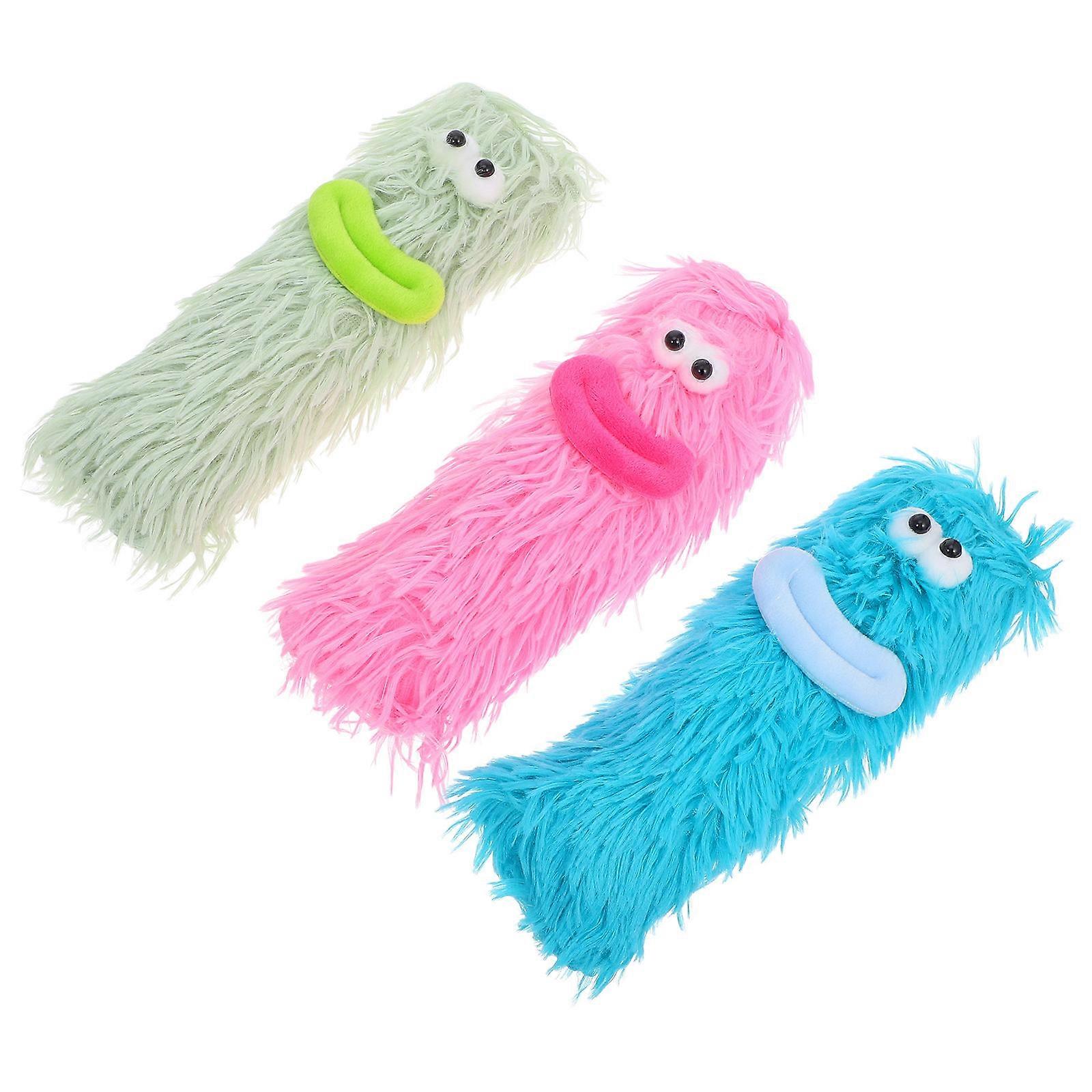 Interactive Pet Plush Toys Durable Chew Toys 3Pcs