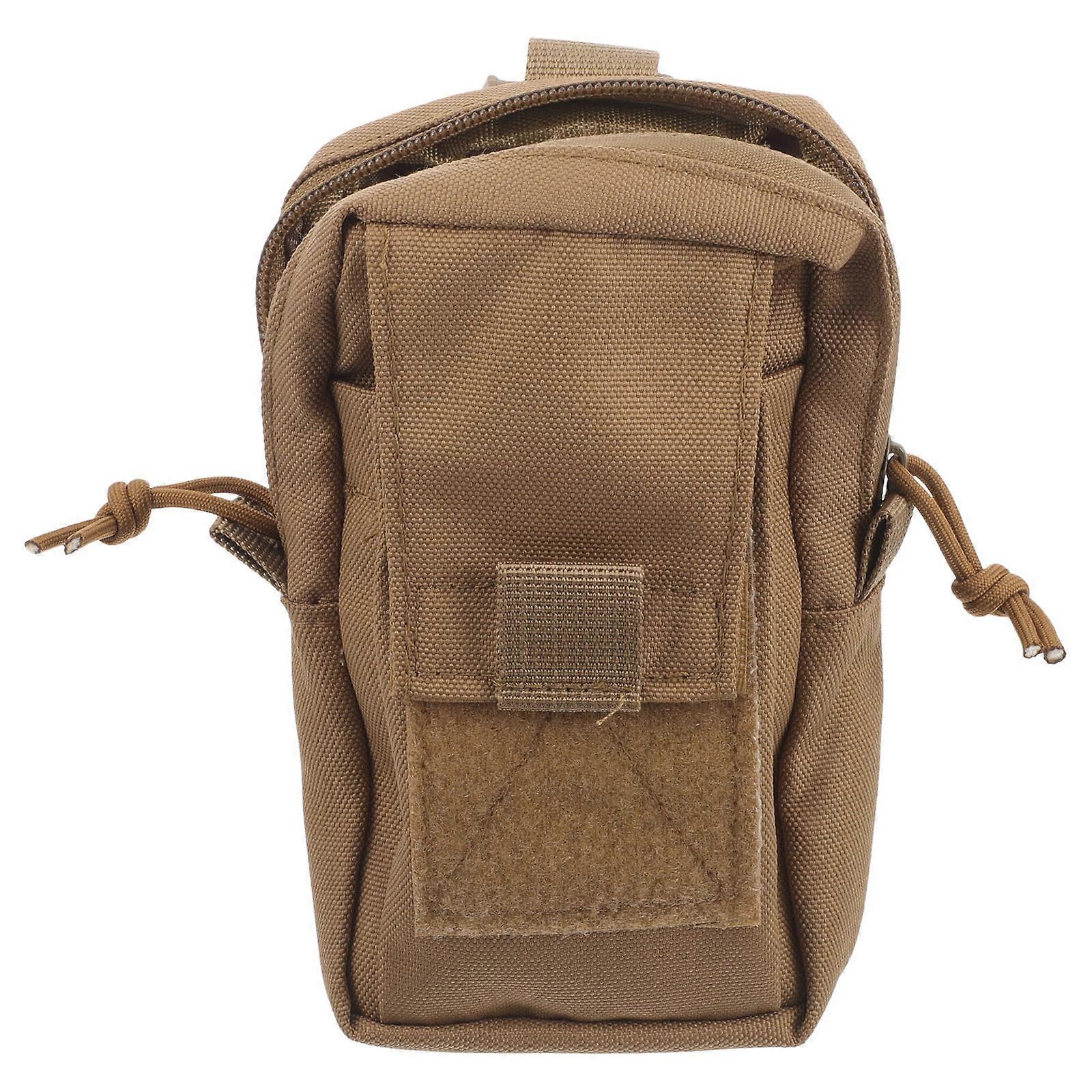 Utility Belt Pouch 2Pcs Rectangular Phone Case For Men 18x11.5cm Outdoor Travel Storage