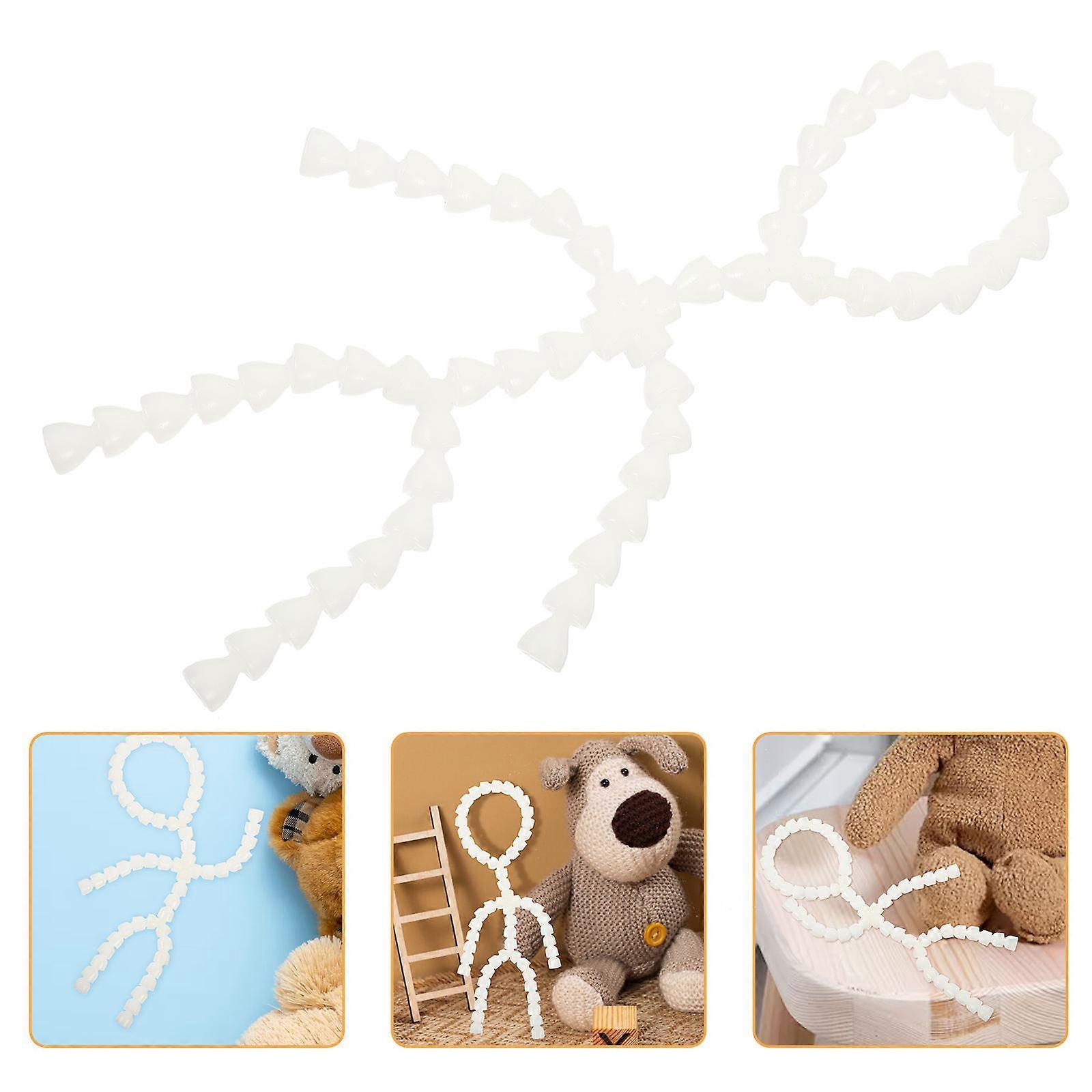 4Pcs White Doll Body Joint Skeleton For Children DIY Projects And Craft Enthusiasts