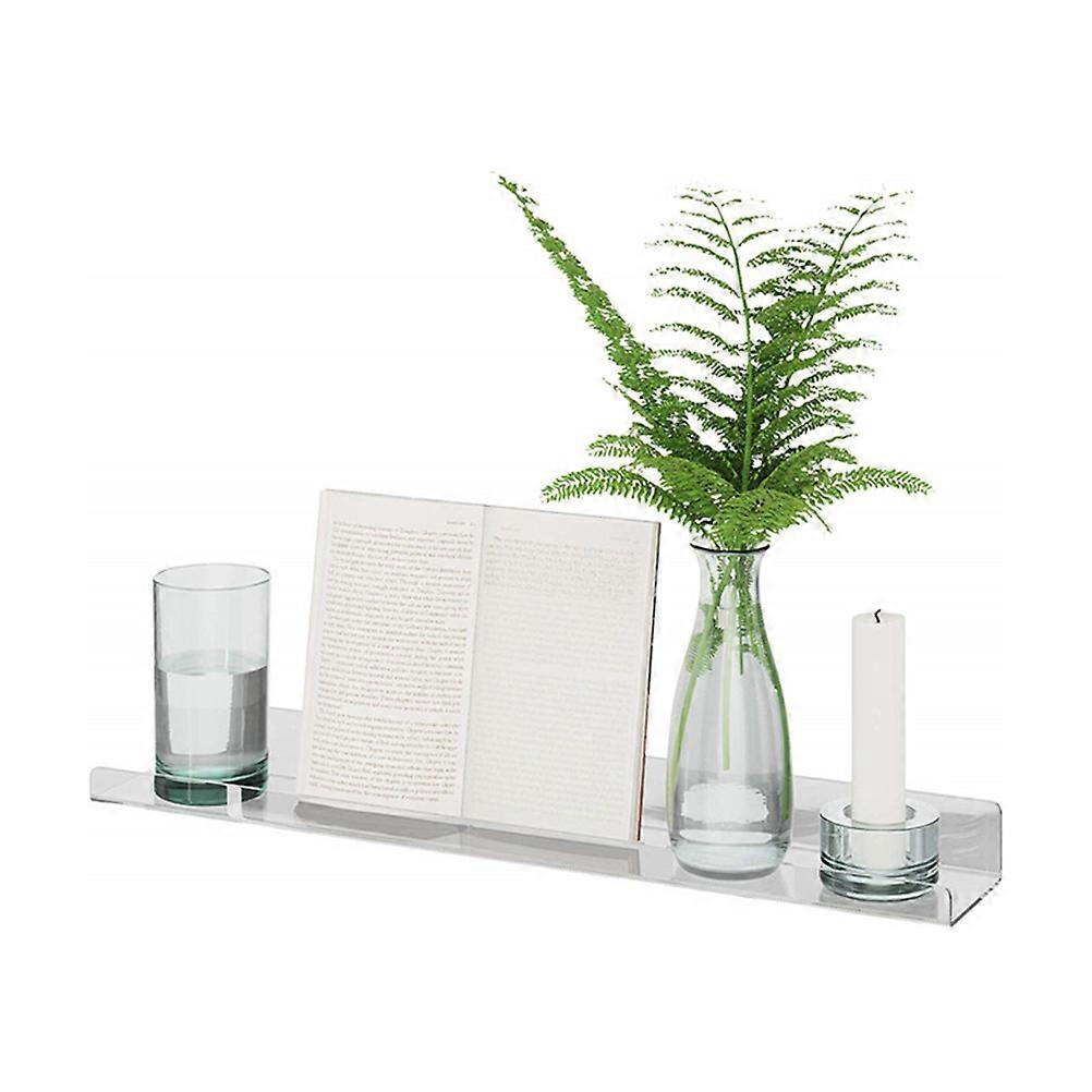 Acrylic Wall Mounted Storage Shelf For Household Items Multi-Purpose Organizer Storage Rack 1Set