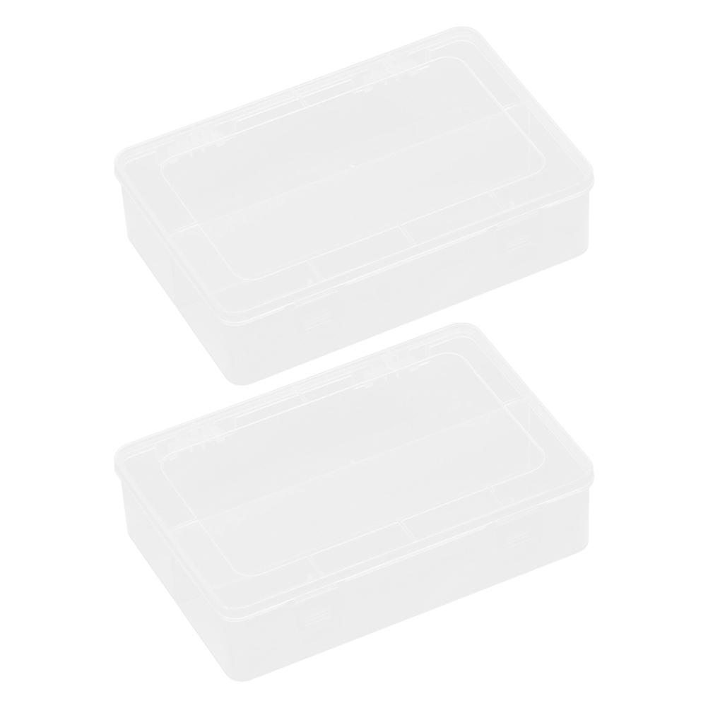 Transparent Plastic Storage Box for Storage 10Pcs Toy Cases