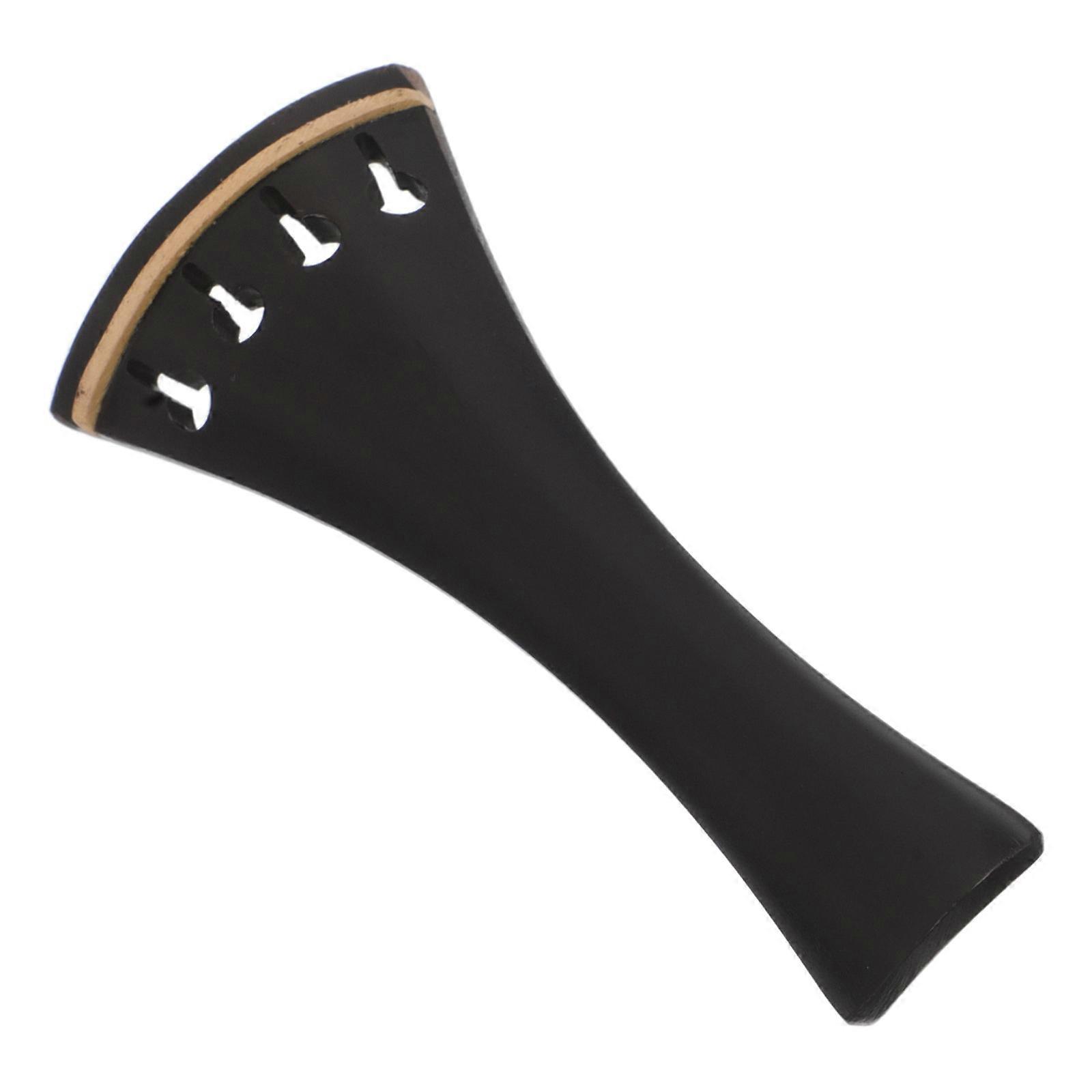 Wood Violin Tailpiece for Replacement with Precision Tuning 4Pcs Set