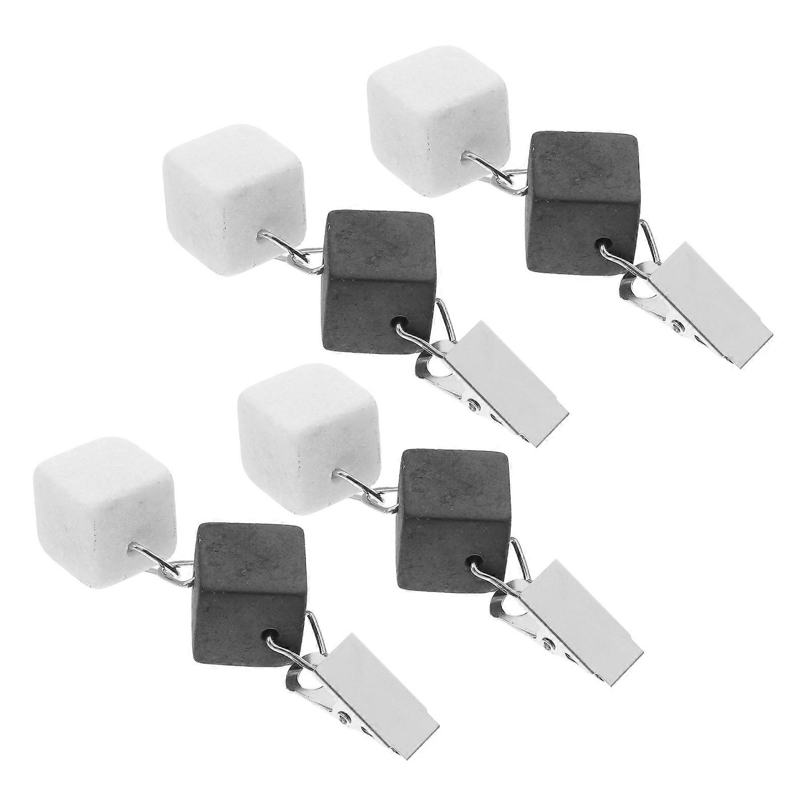 8Pcs Heavy Tablecloth Weights Clips Multi Color Designed To Secure Tablecloths During Outdoor Dining Events