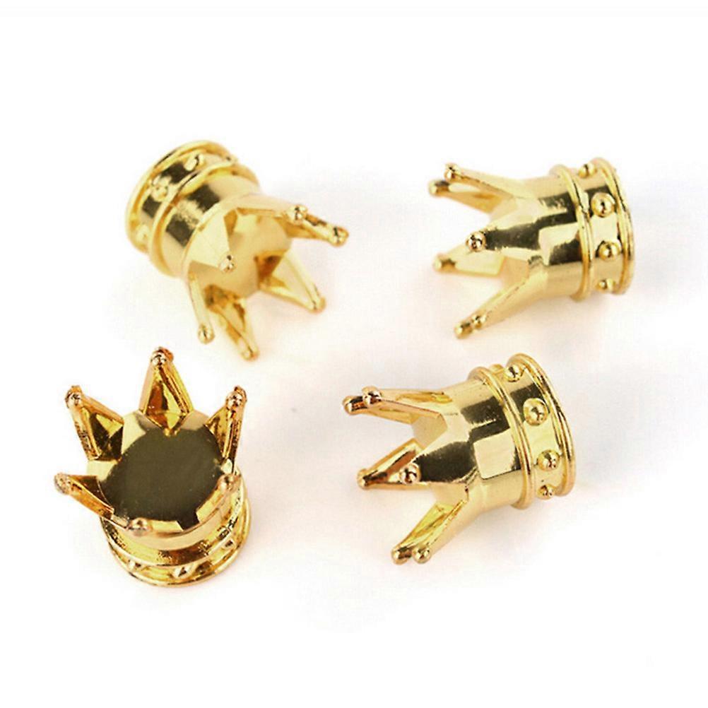Auto Tire Caps Type for Car Tyre Use Golden 4Pcs Set