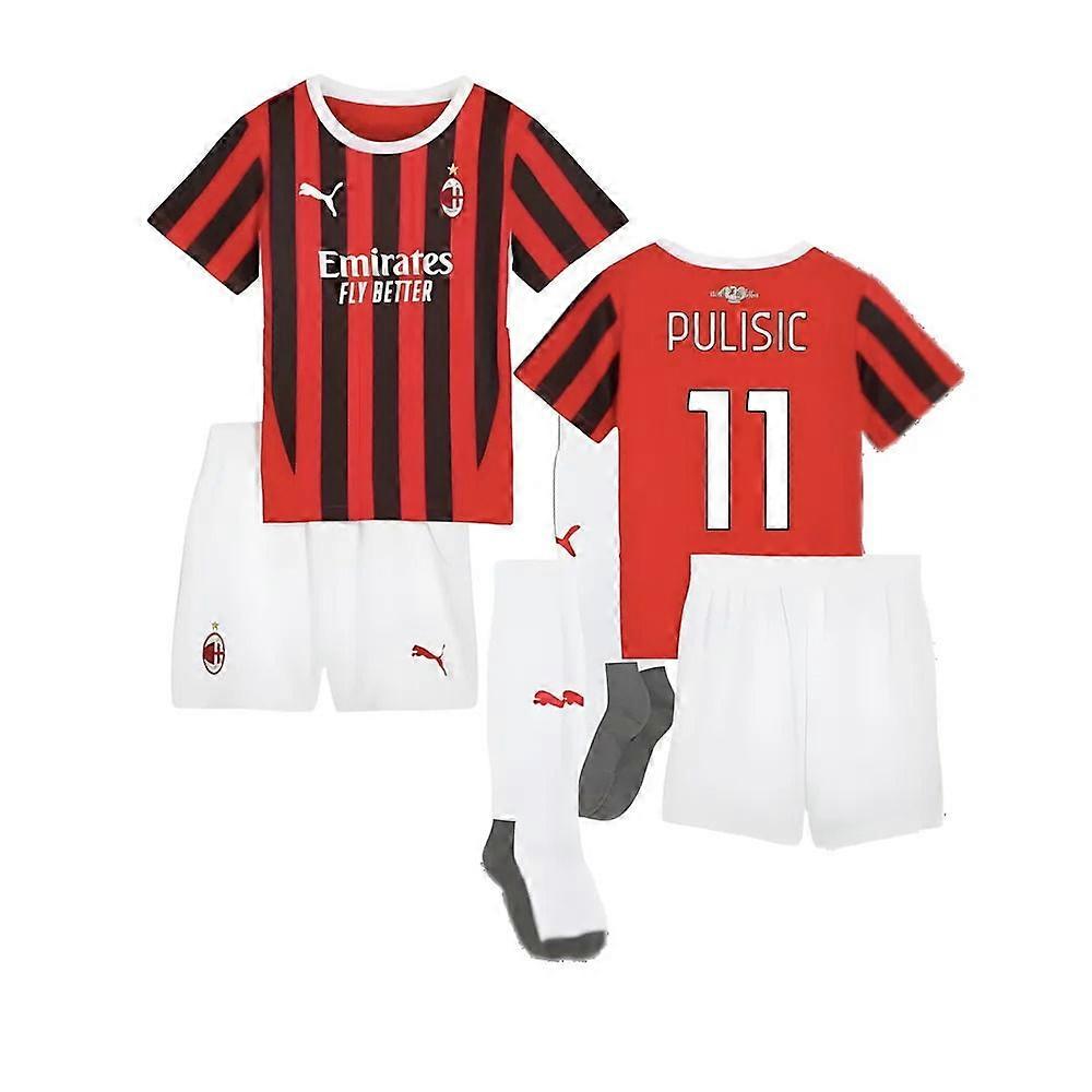 2024-2025 AC Milan Home Mini Kit (Pulisic 11)