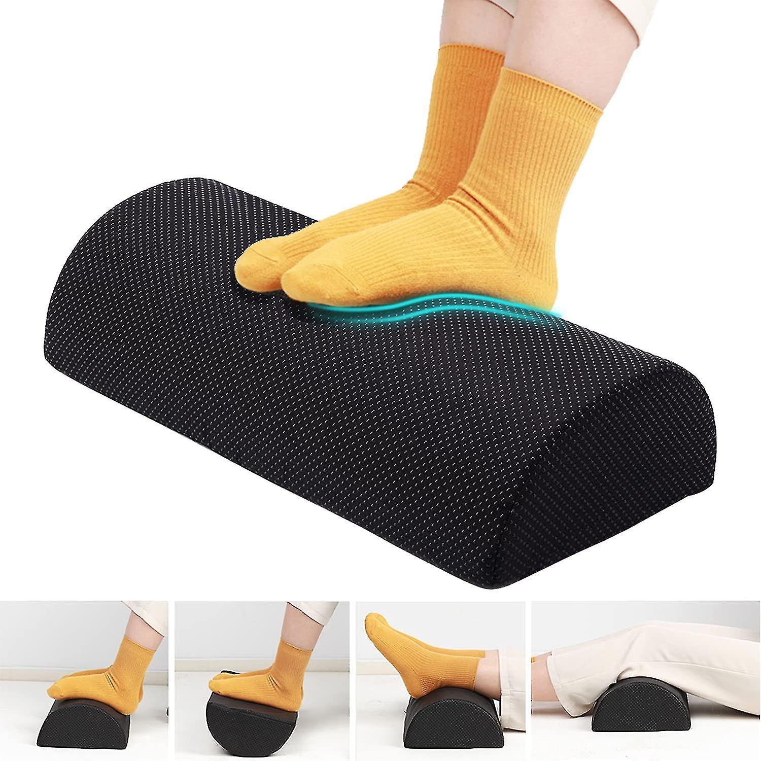 Foot Rest Cushion For Under Desk, Foam Footrest, High Density
