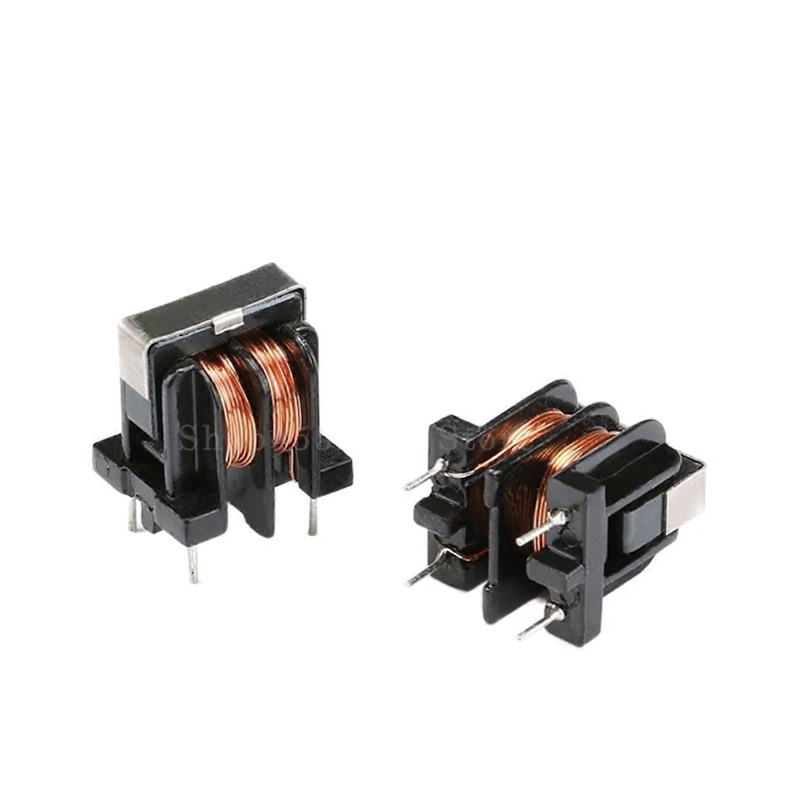 Inductor 5 Pcs Lot UU10.5 UF10.5 Common Mode Choke Inductor Filter 10mH 20mH 30mH Pitch 10x13mm Copper Wire Size 50mH