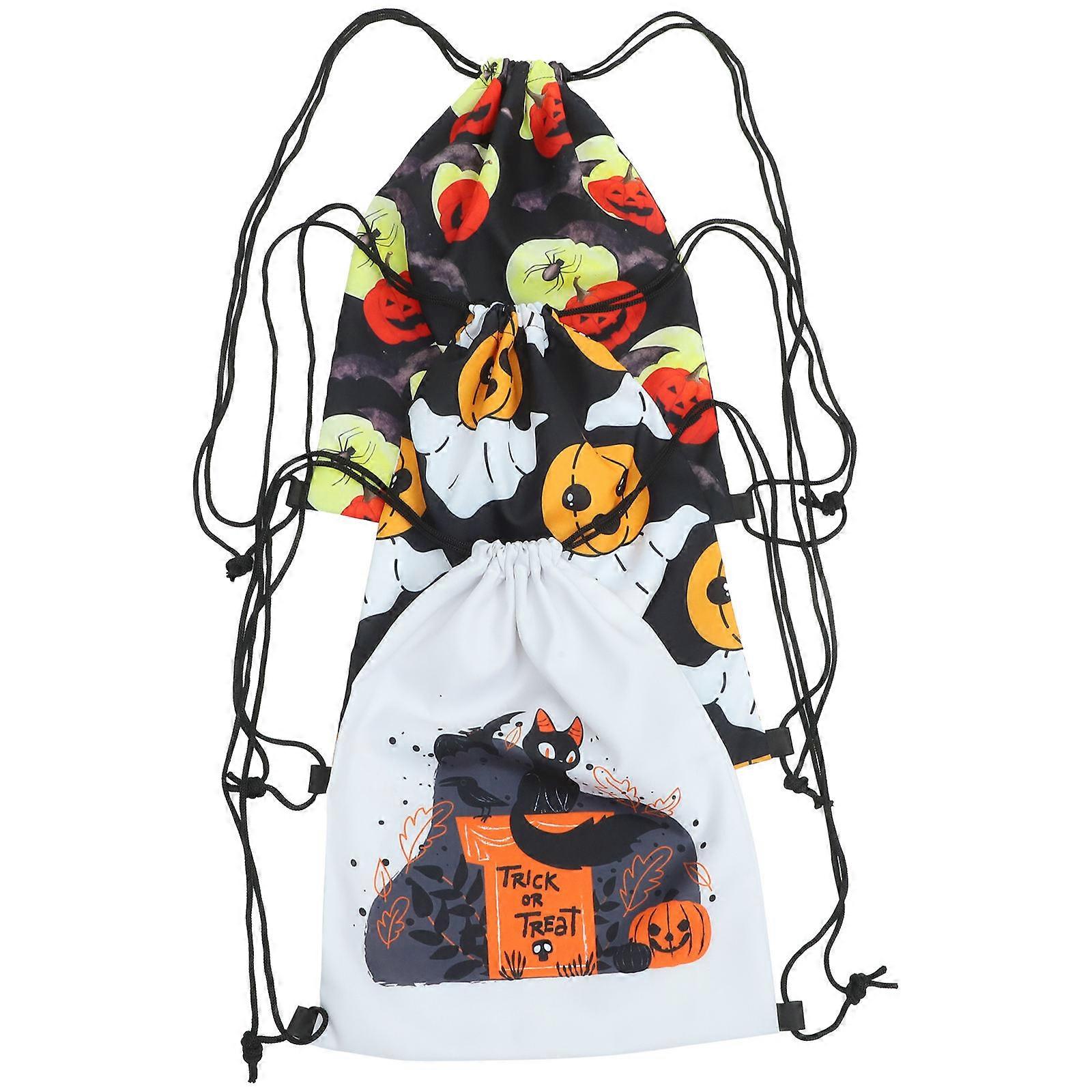 Assorted Color Drawstring Backpack for Storage Use 12Pcs Polyester Material