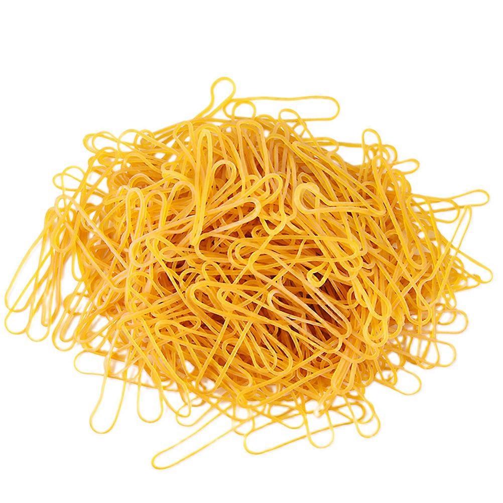 Rubber Band Bundling Ring for Office Use 3 Boxes Yellow Sturdy Elastic Bands