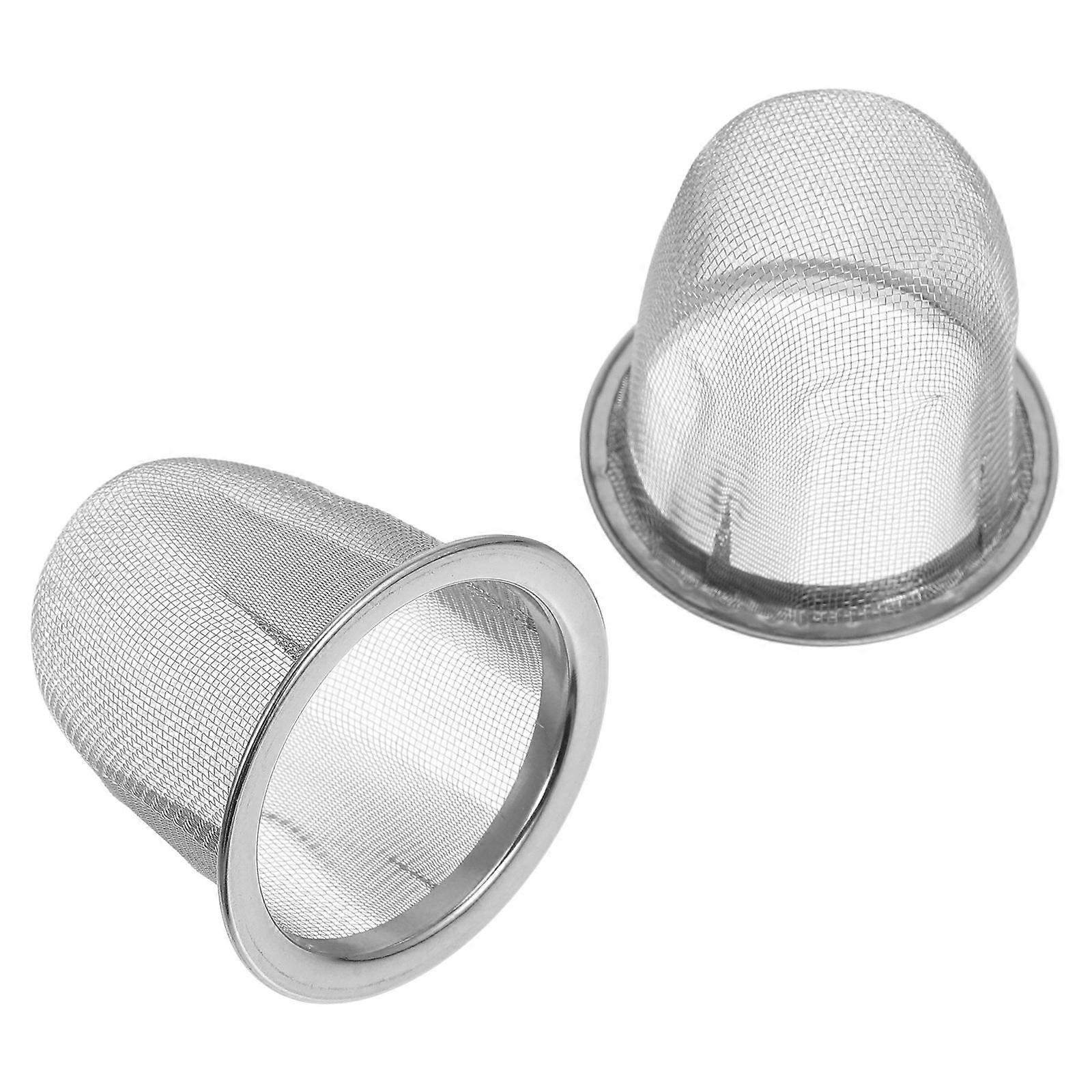 Reusable Tea Strainer Stainless Steel Mesh Filter for 10Pcs Steeper