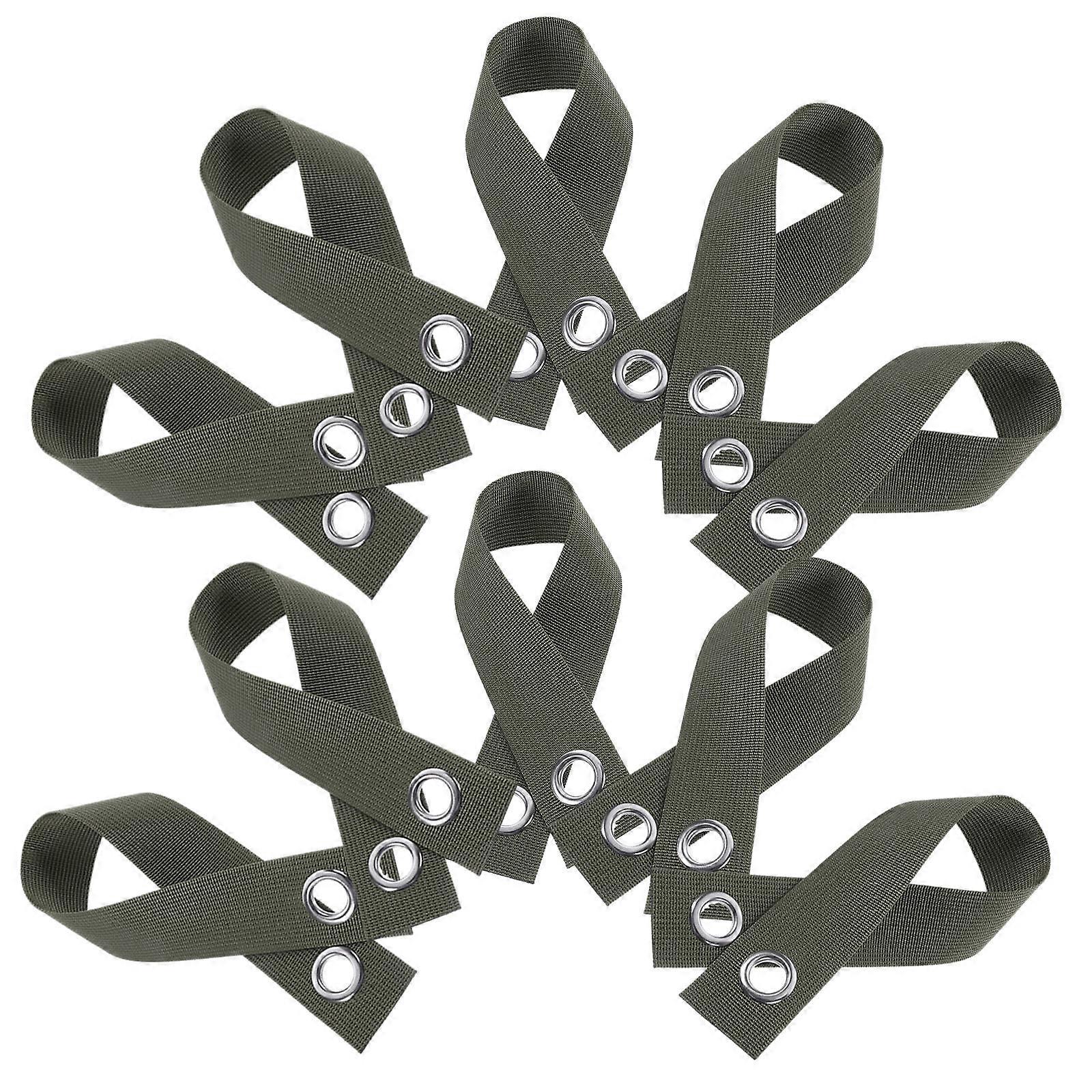 Tree Strap Nylon Straps for Stump Fixing and Plant Support 50Pcs Black