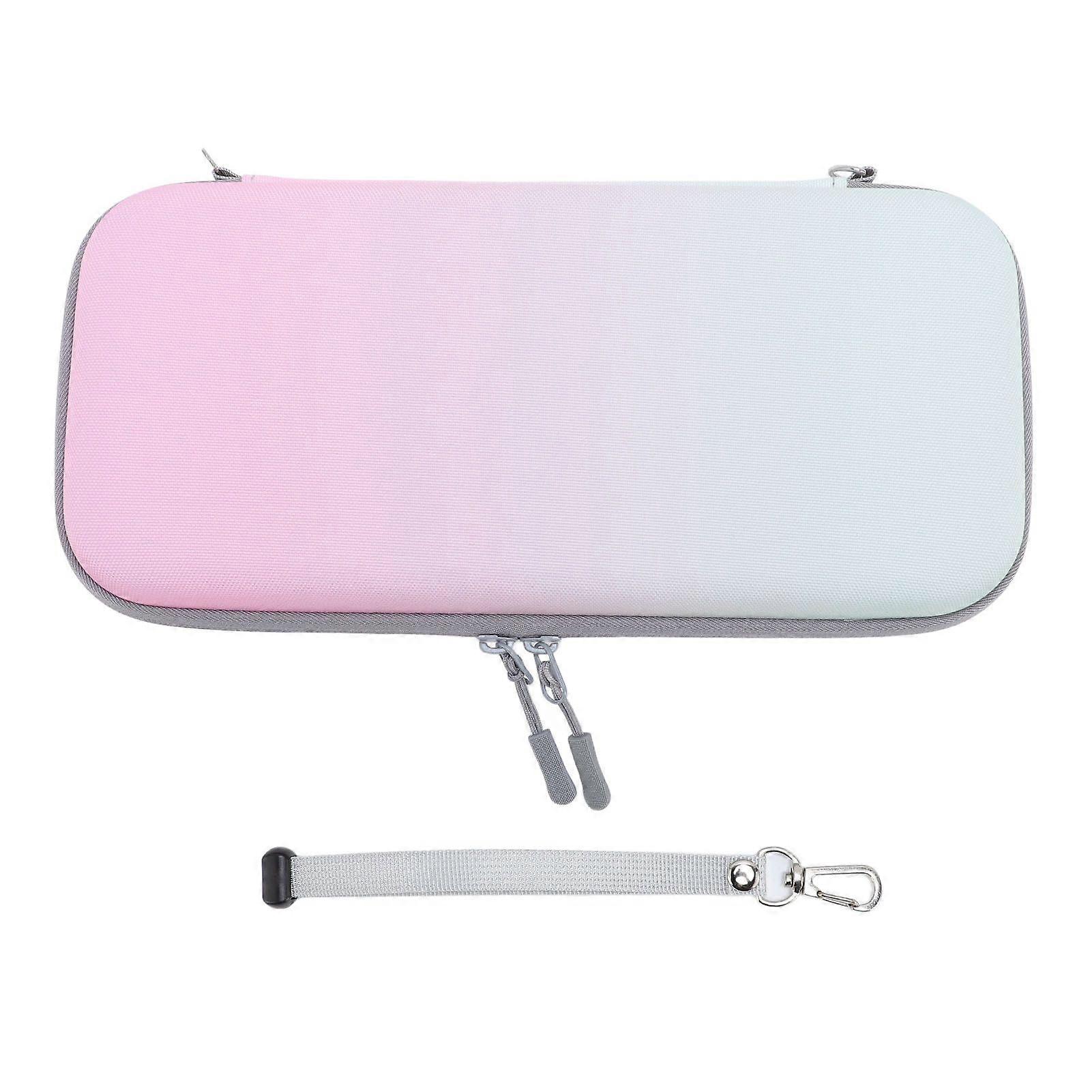 Carrying Case for Switch 2 2025 Version EVA Hard Shell Portable Travel Storage Bag with 10 Game Card Pockets Roseate Green