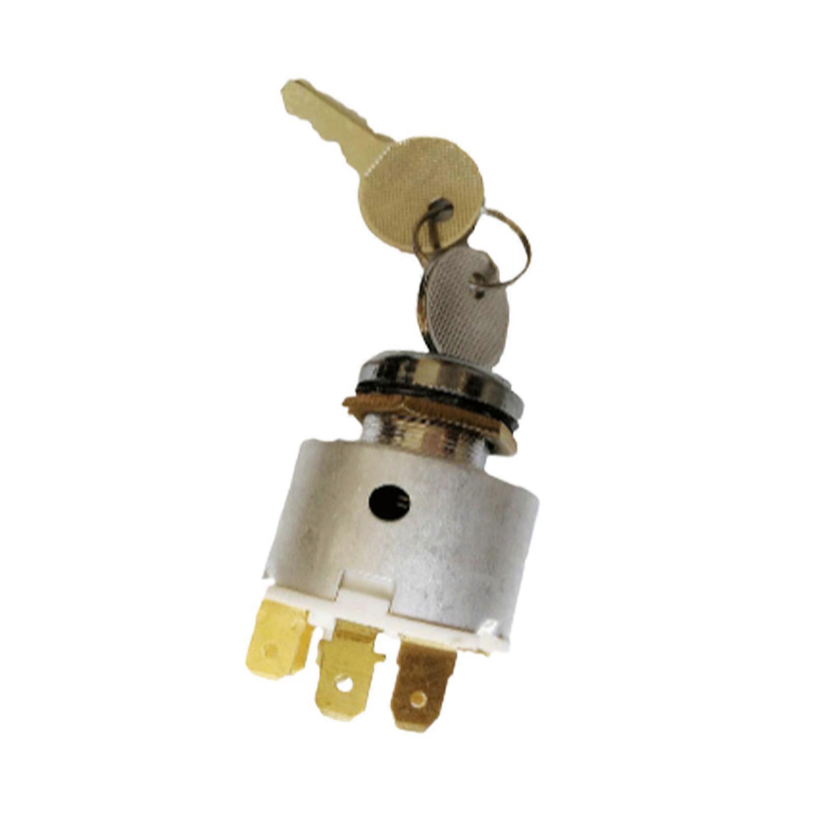 Metal Aluminum Alloy Ignition Lock Easy Assembly And Disassembly Ignition Switch For Lucas 7P