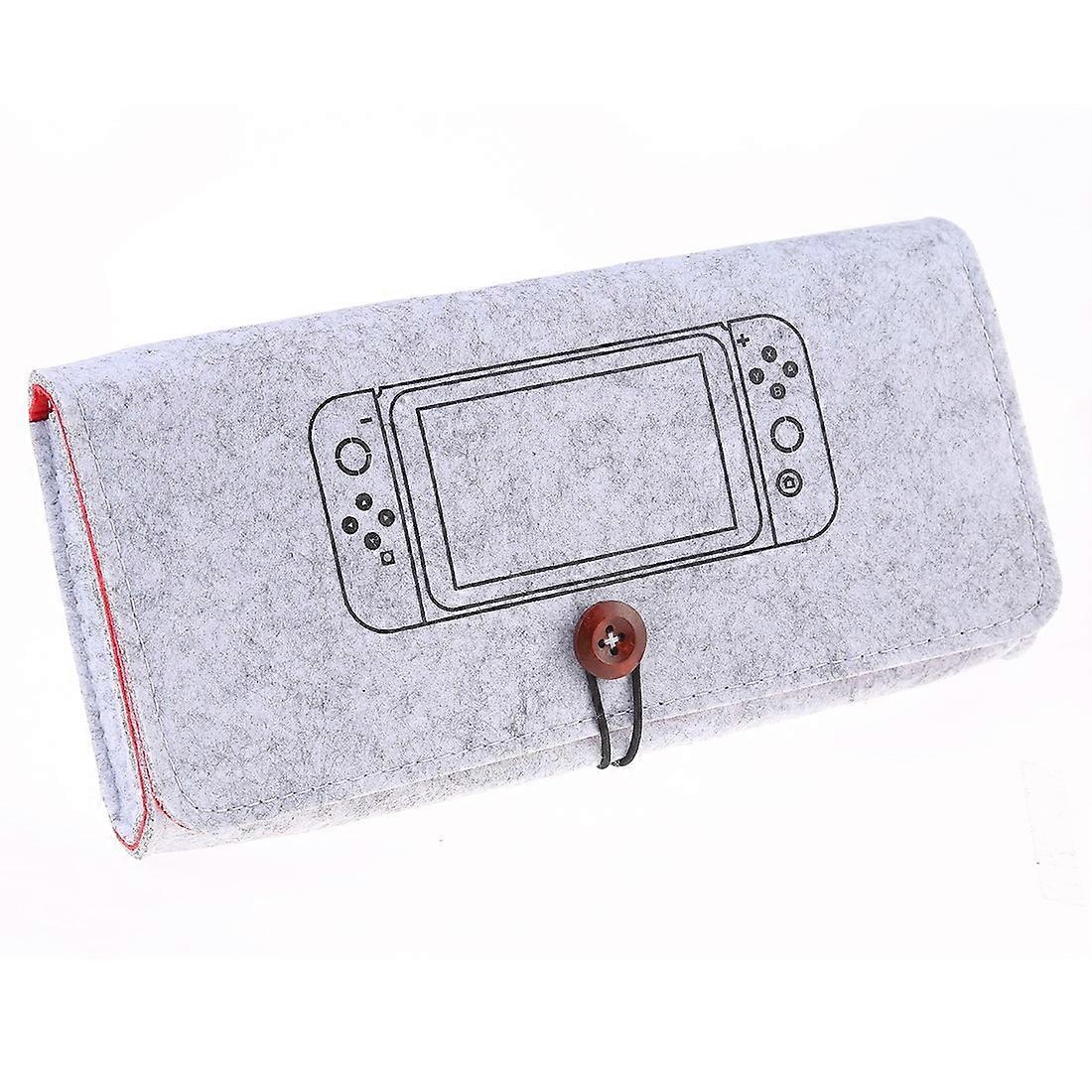 Portable Felt Storage Bag for Nintendo Switch