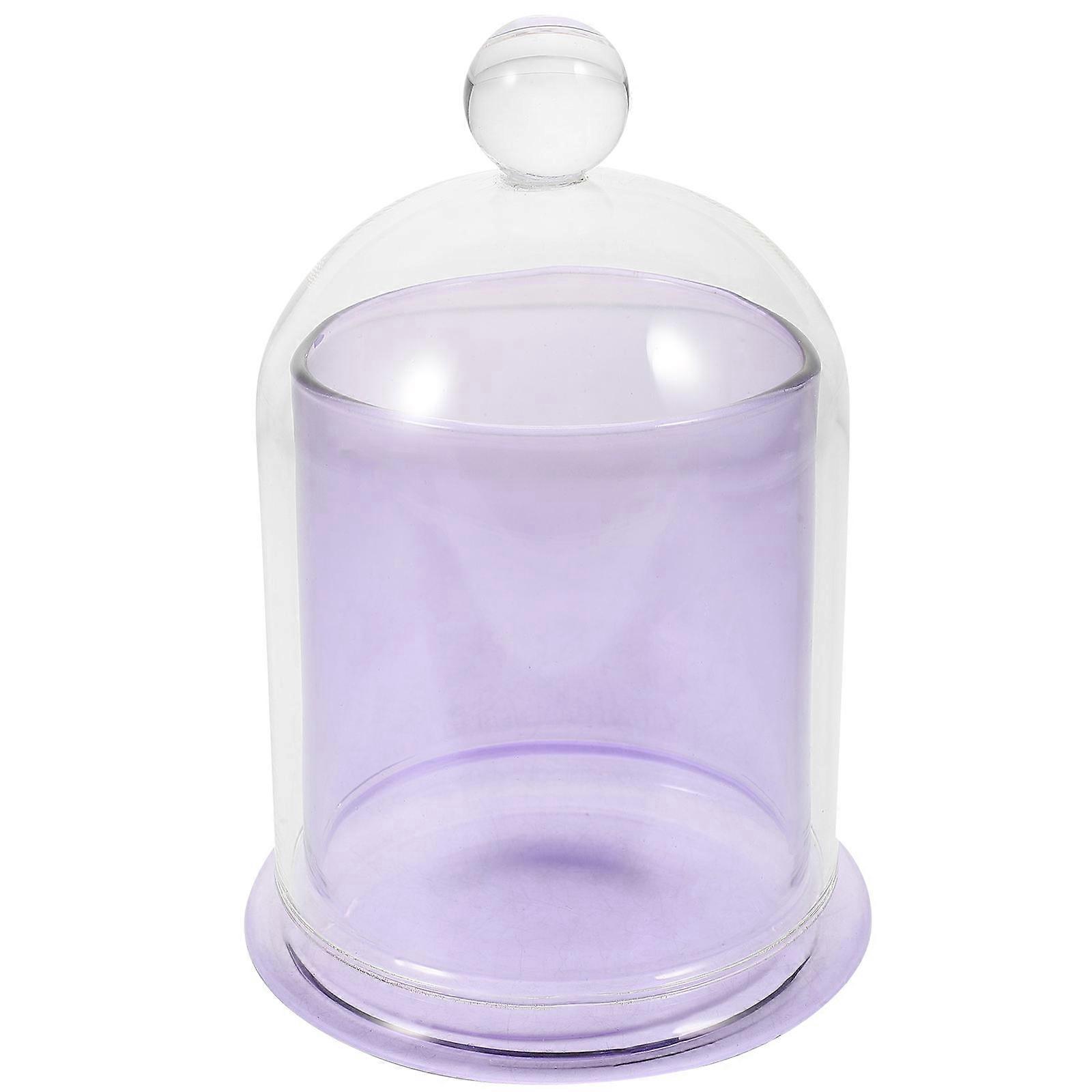 Glass Candle Cup Holder for Romantic Decoration 3Sets