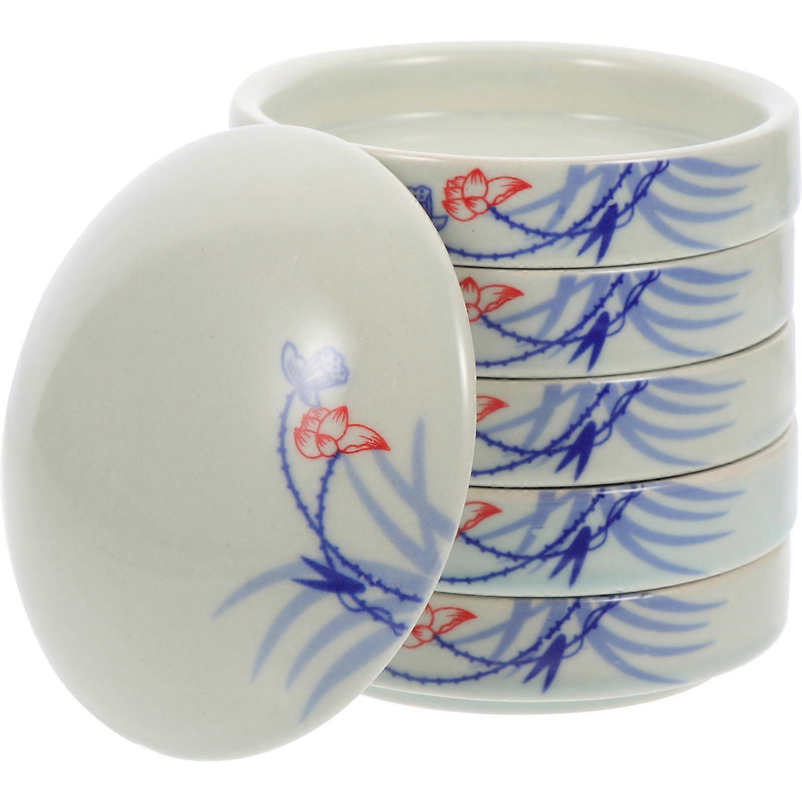 Stackable Ceramic Mixing Trays for Storage 2Sets Multi-Layer Paint Palettes