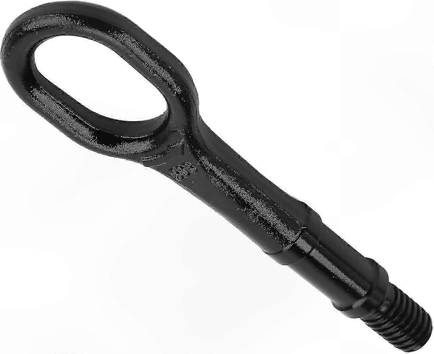 Black Towing Eye Hook for Car Bumper Trailer Ring Replacement (1pc)