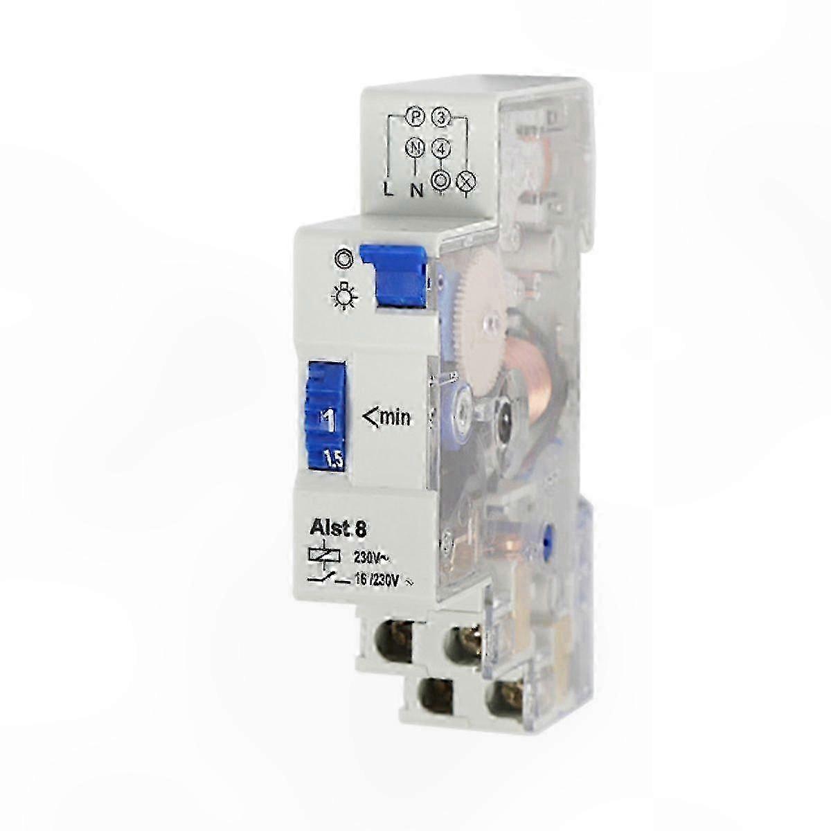 Electromechanical Stair Timer with 4 Conductors and 24H Time Switch Function SZRH