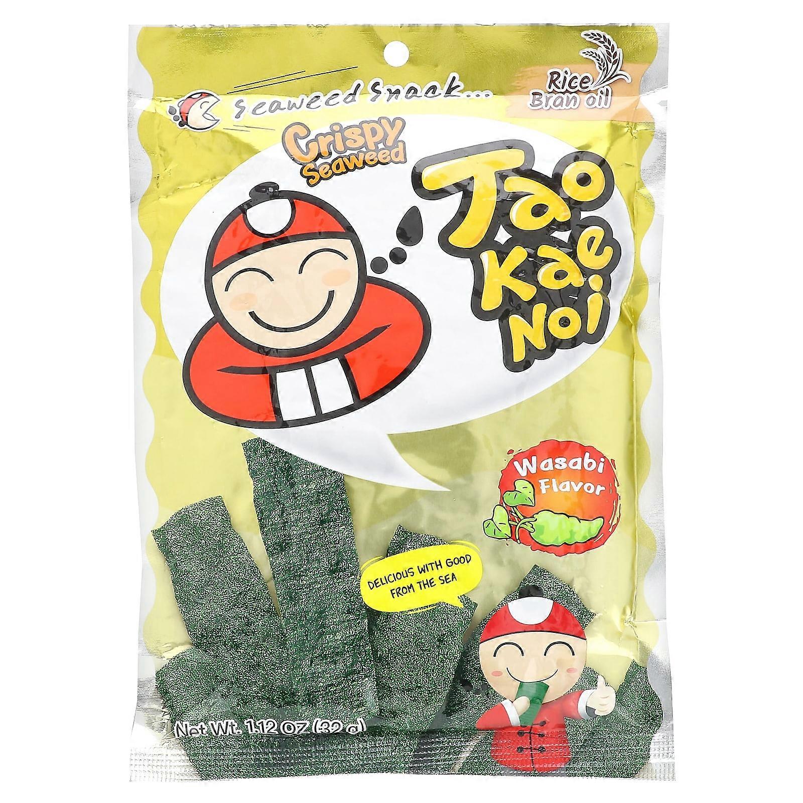 Crispy Seaweed Snack, Wasabi, 1.12 oz (32 g)