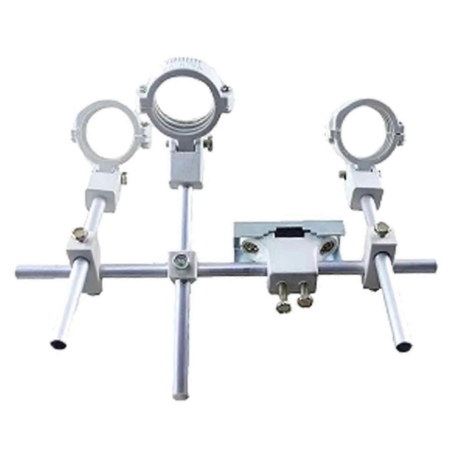 KU Band LNB Holder Bracket Can Hold Up to Four Satellite LNB for Ku Antenna One Dish for Satellite T