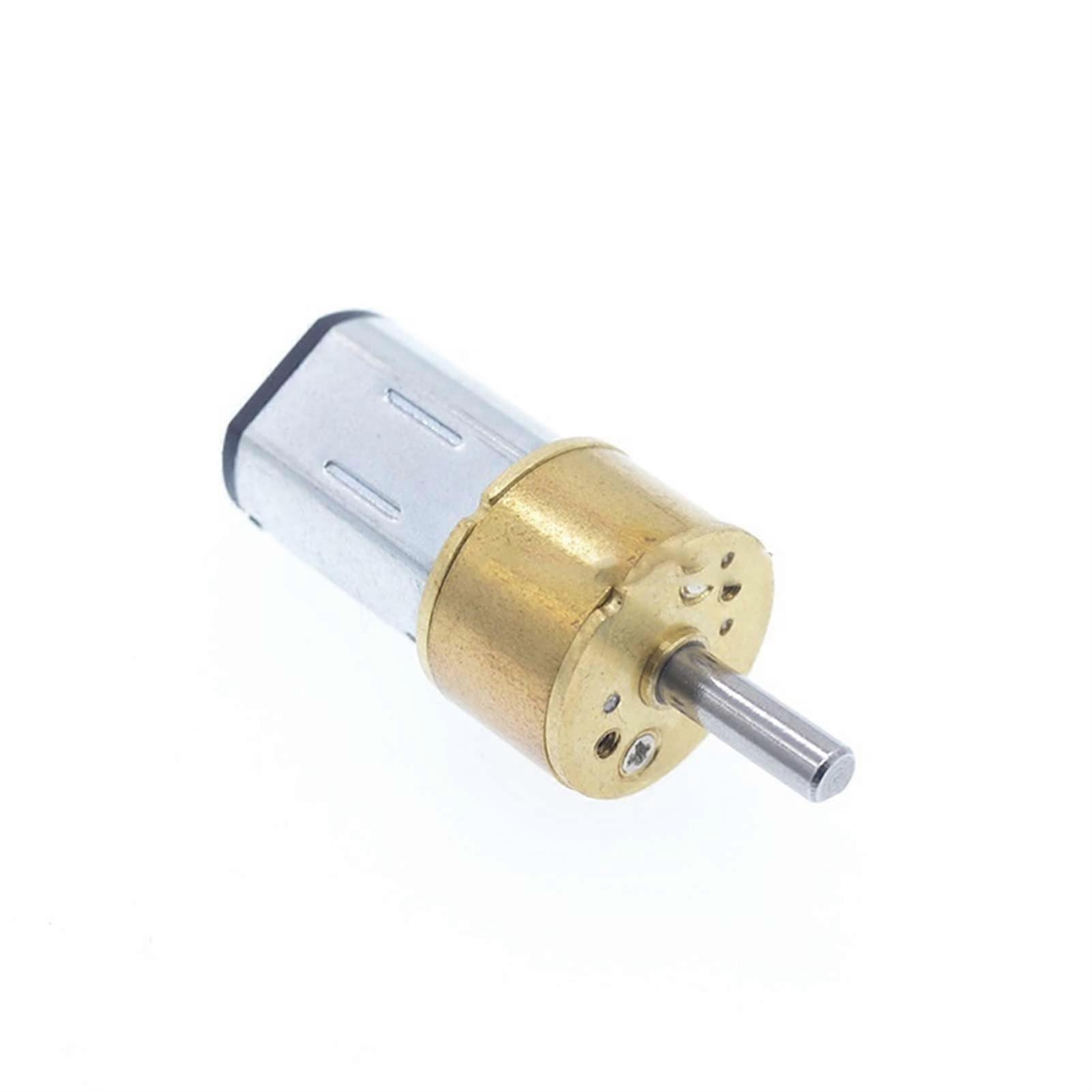 Motor Geared DC Mini 60rpm 3V With Metal Gears Round Protective Cover For Small Projects And Toy Cars Encoder Motor