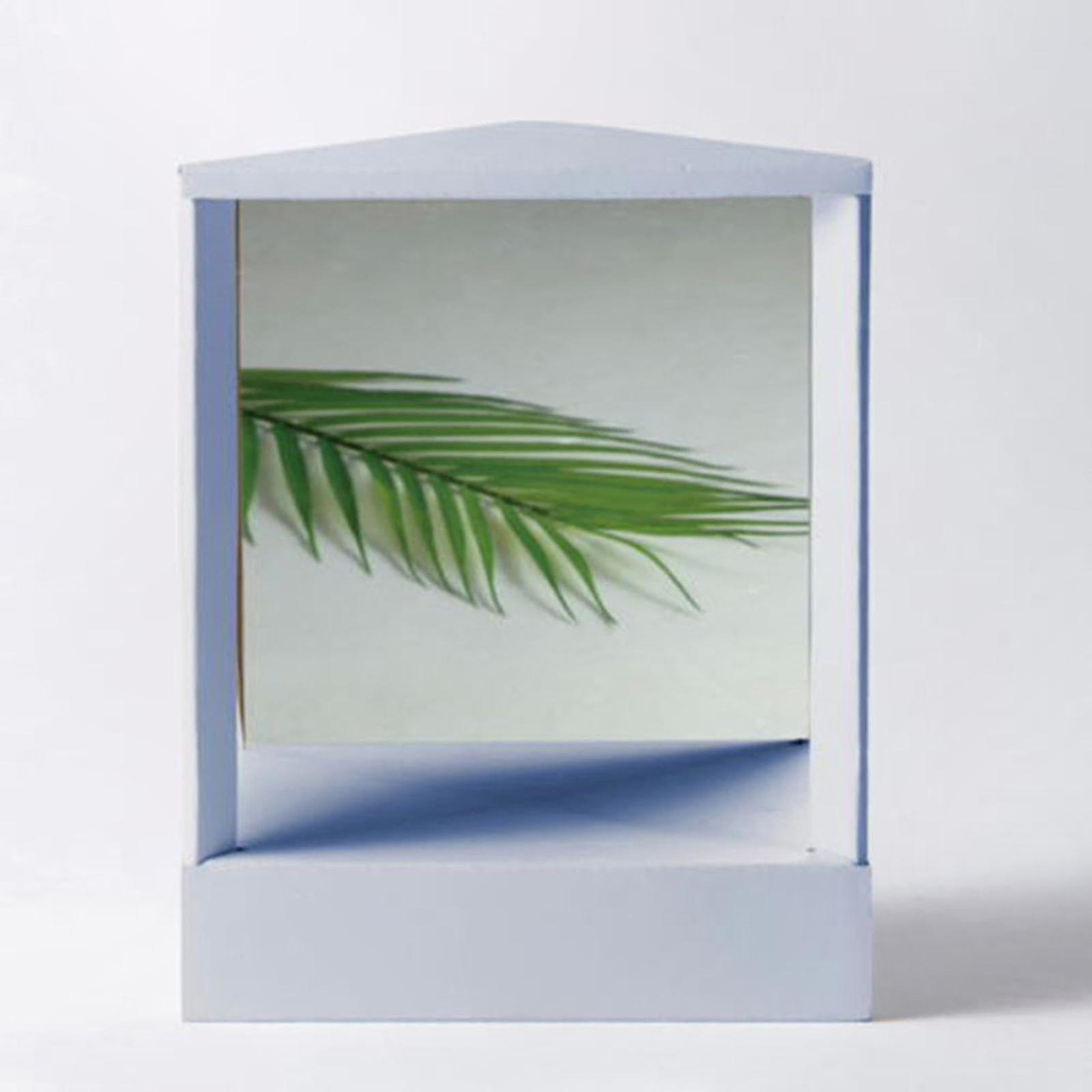 Non-Reversing Desktop Mirror for Natural Reflection, True Image Makeup Mirror with Positive Orientation for Home Use