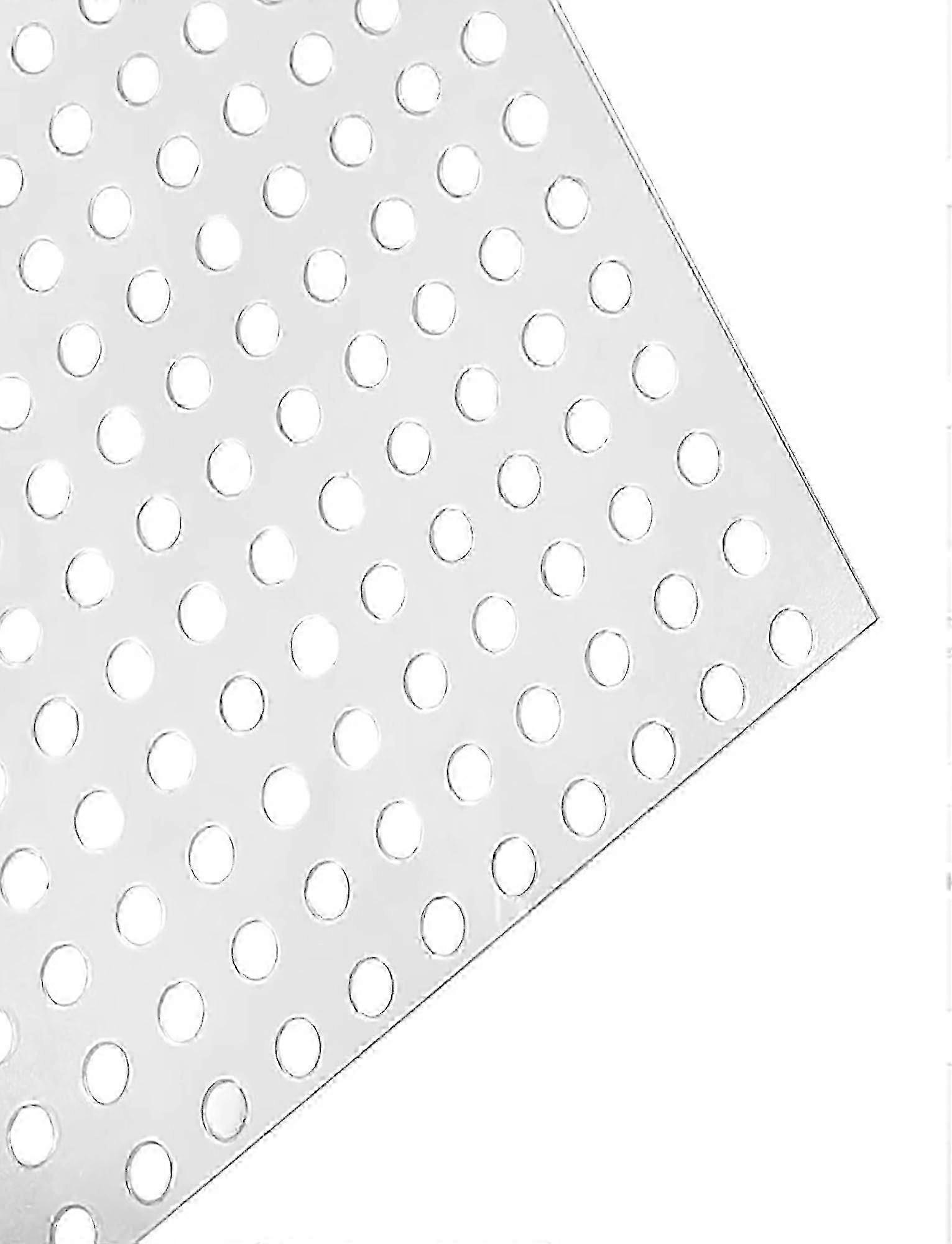 Polycarbonate Sheets Perforated Plastic Mesh Panels 15.7x39.3in for Leak Proof Window Pads and Decorative Use 25-26