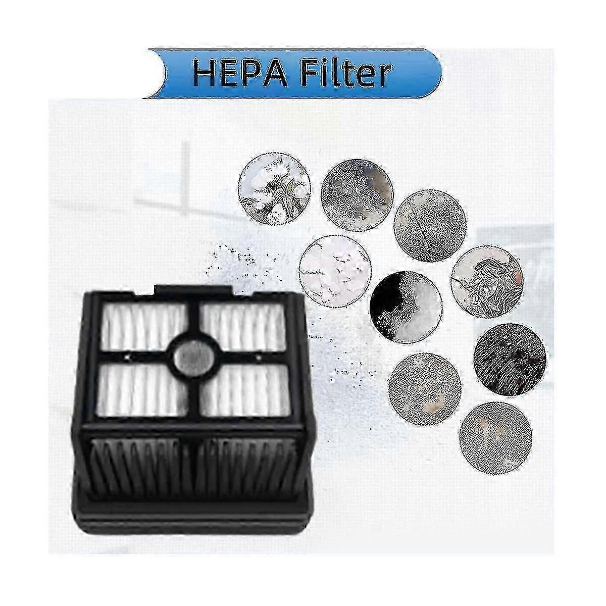 4pcs Hepa Filter Rolling Brush for H12pro/H12pro Plus/M13beta Floor Scrubber Machine