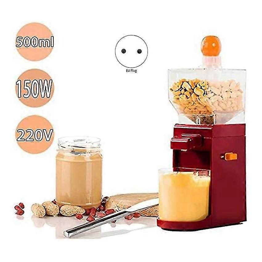 Electric Peanut Butter Maker Machine Automatic Nut Grinder 220V 350W